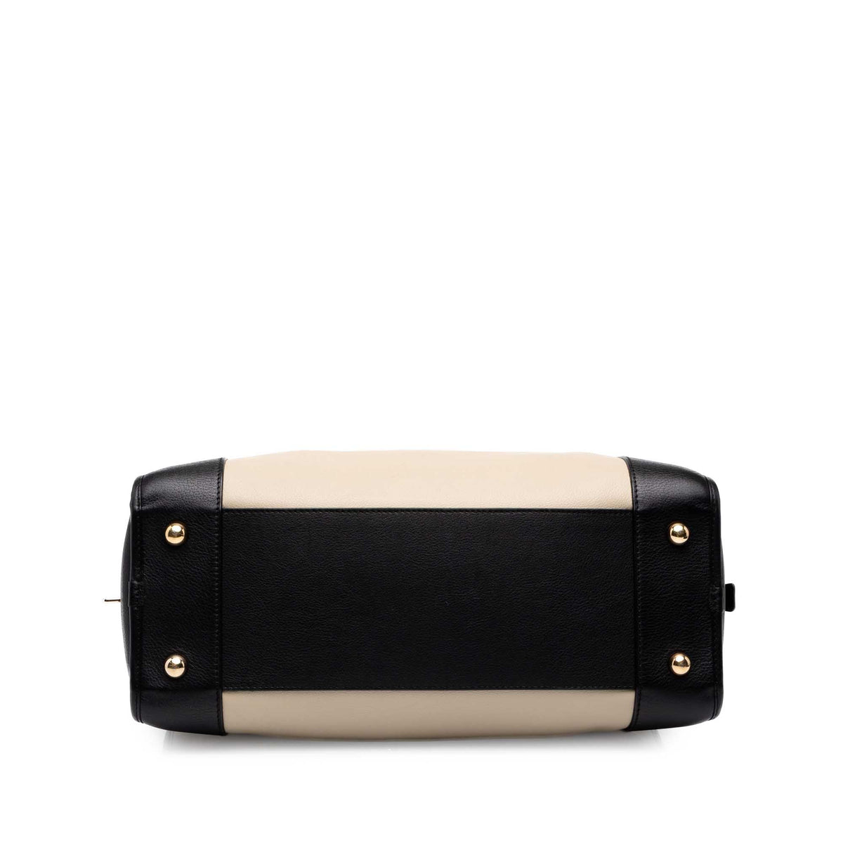 LOEWE Bicolor Leather Amazona 36 — Beige