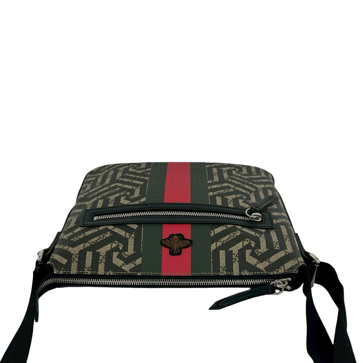 Gucci GG Supreme Caleido Web Bee Crossbody
