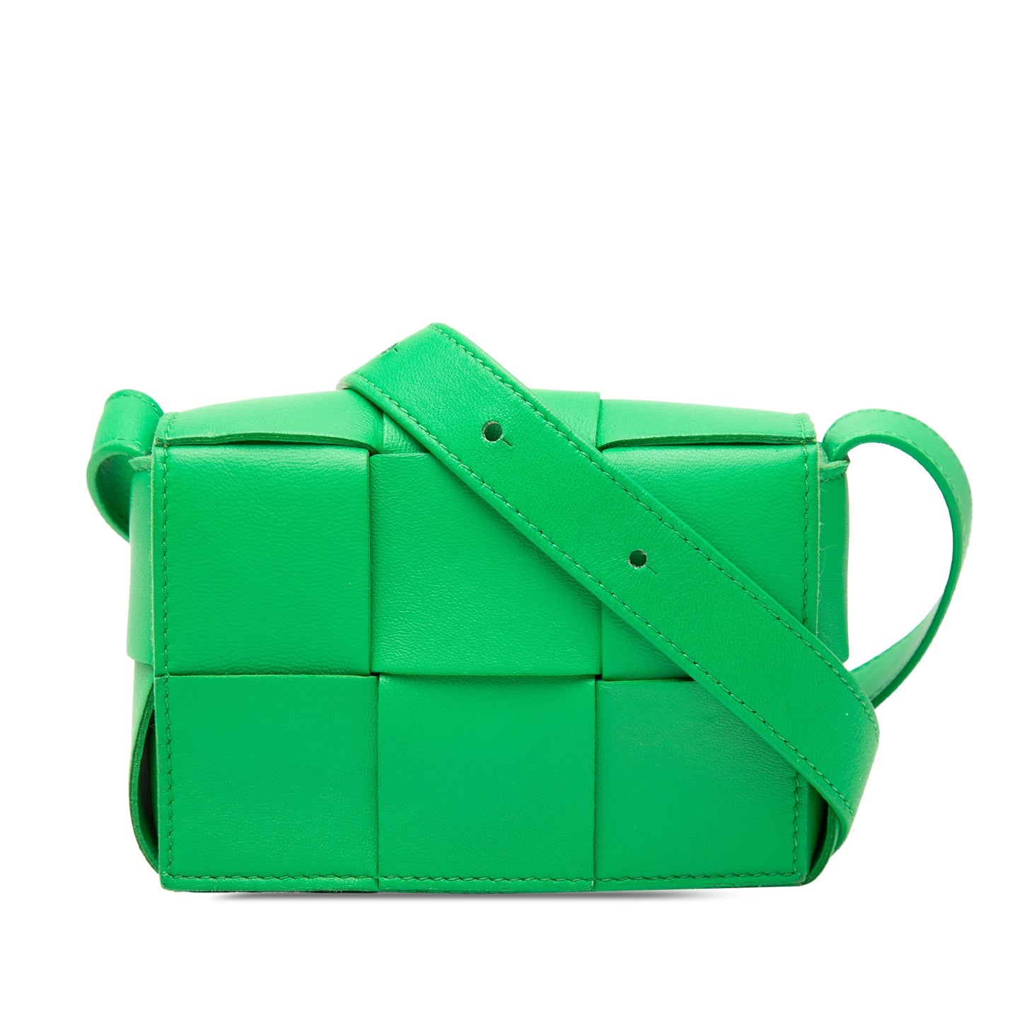 Bottega Veneta Candy Nappa Intrecciato Cassette Crossbody