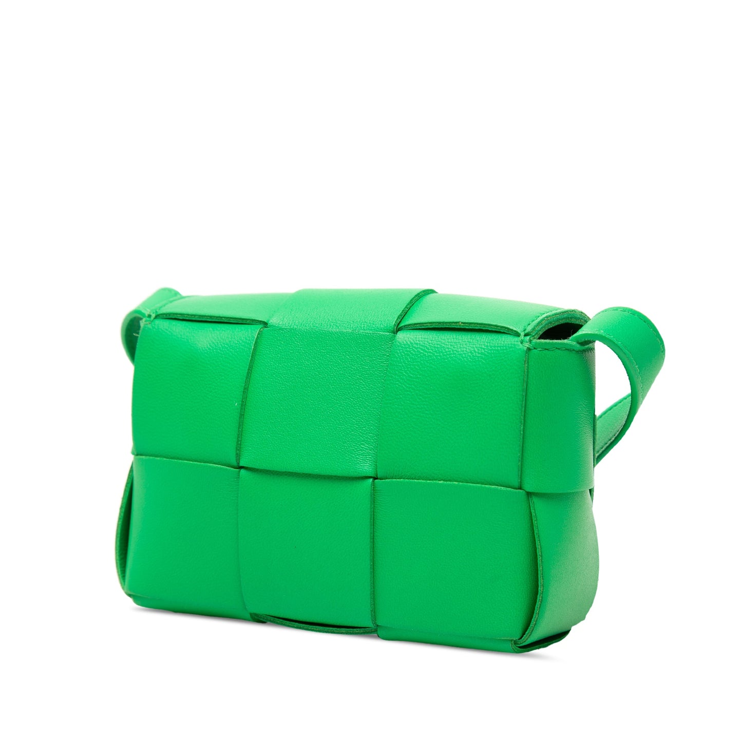 Bottega Veneta Candy Nappa Intrecciato Cassette Crossbody