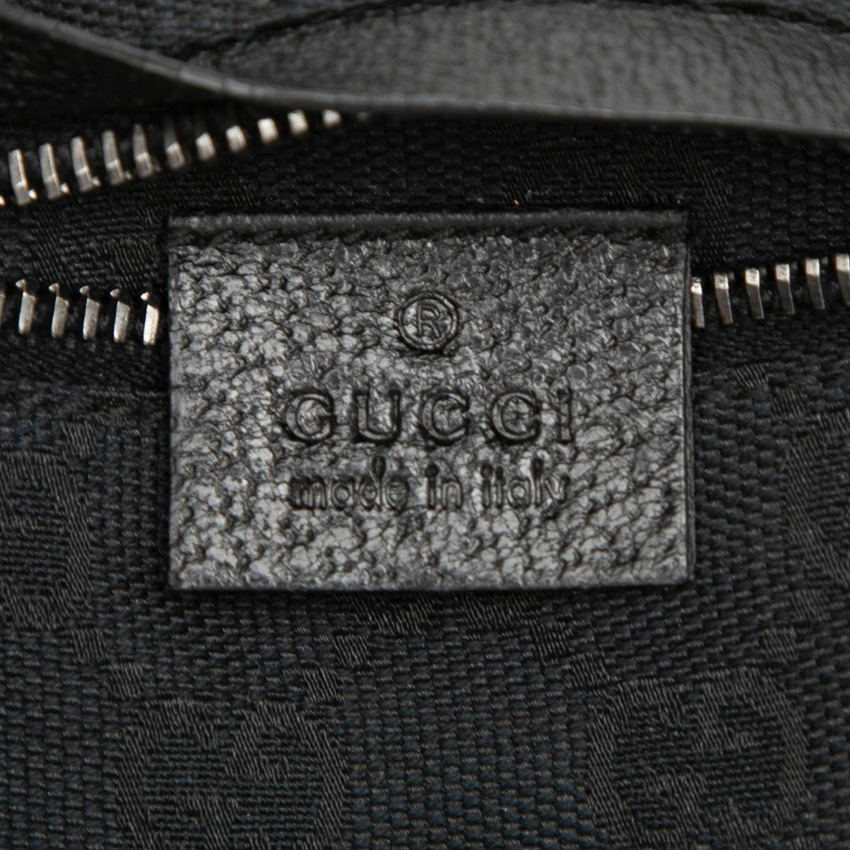 Gucci GG Canvas Double Pocket Belt Bag