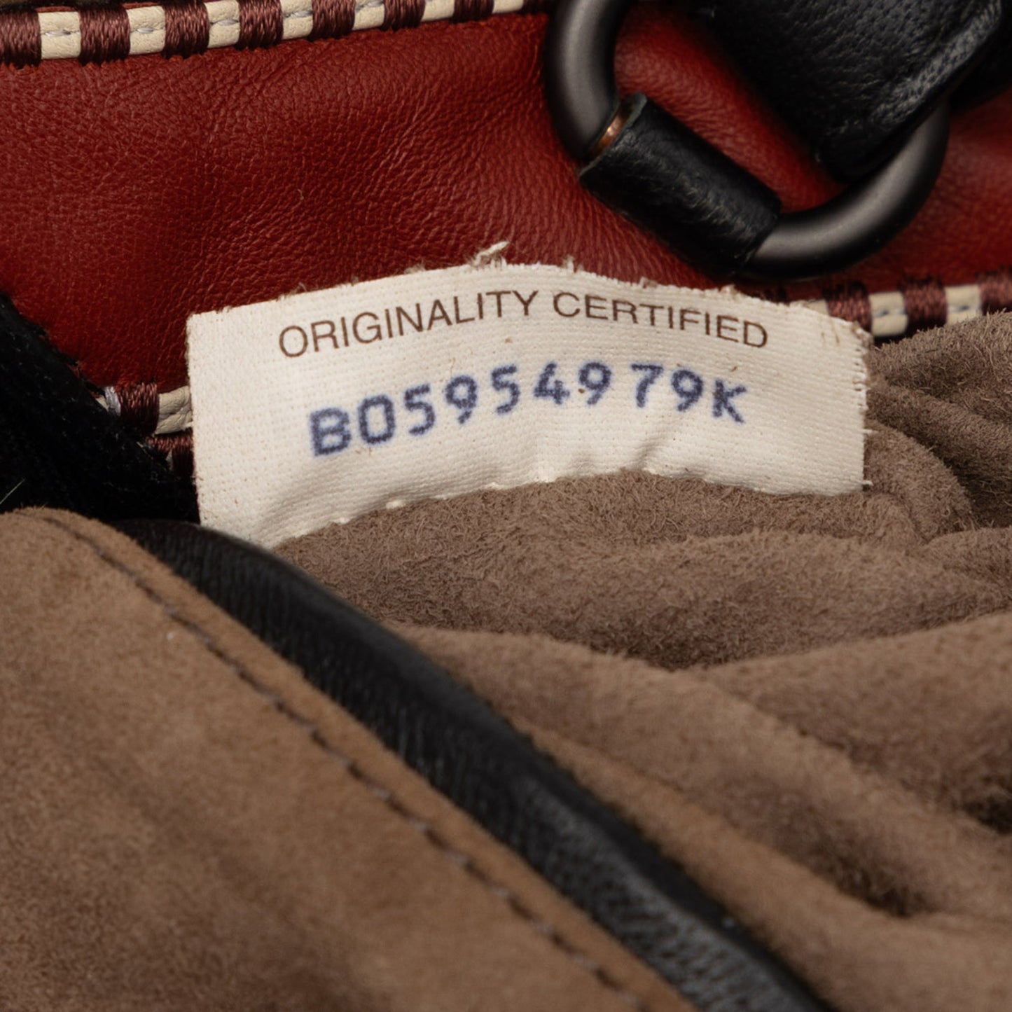 Bottega Veneta Nappa Diagonal Stripe Boston Bag