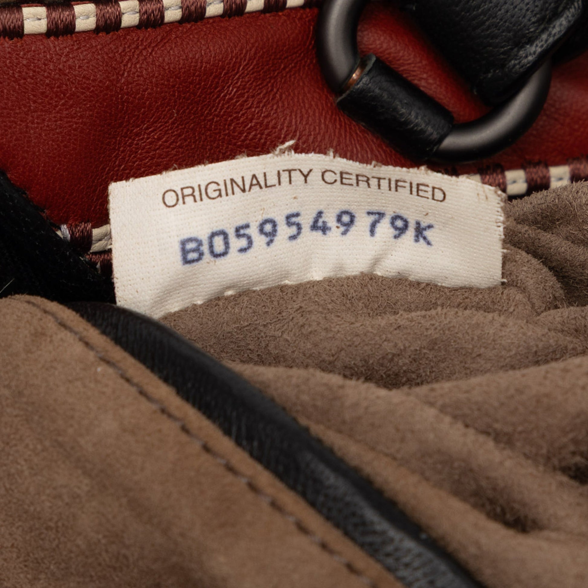 Bottega Veneta Nappa Diagonal Stripe Boston Bag