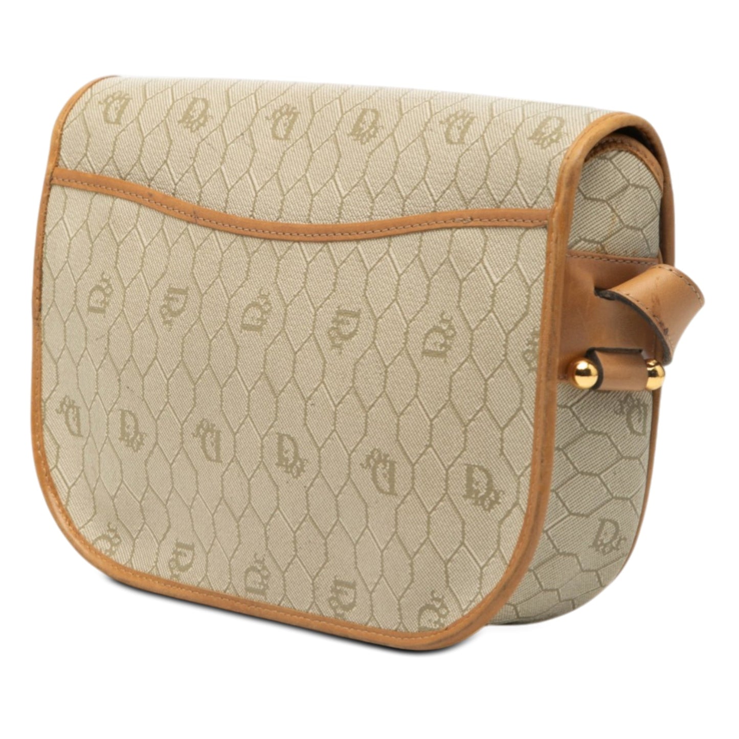 Honeycomb Coated Canvas Crossbody