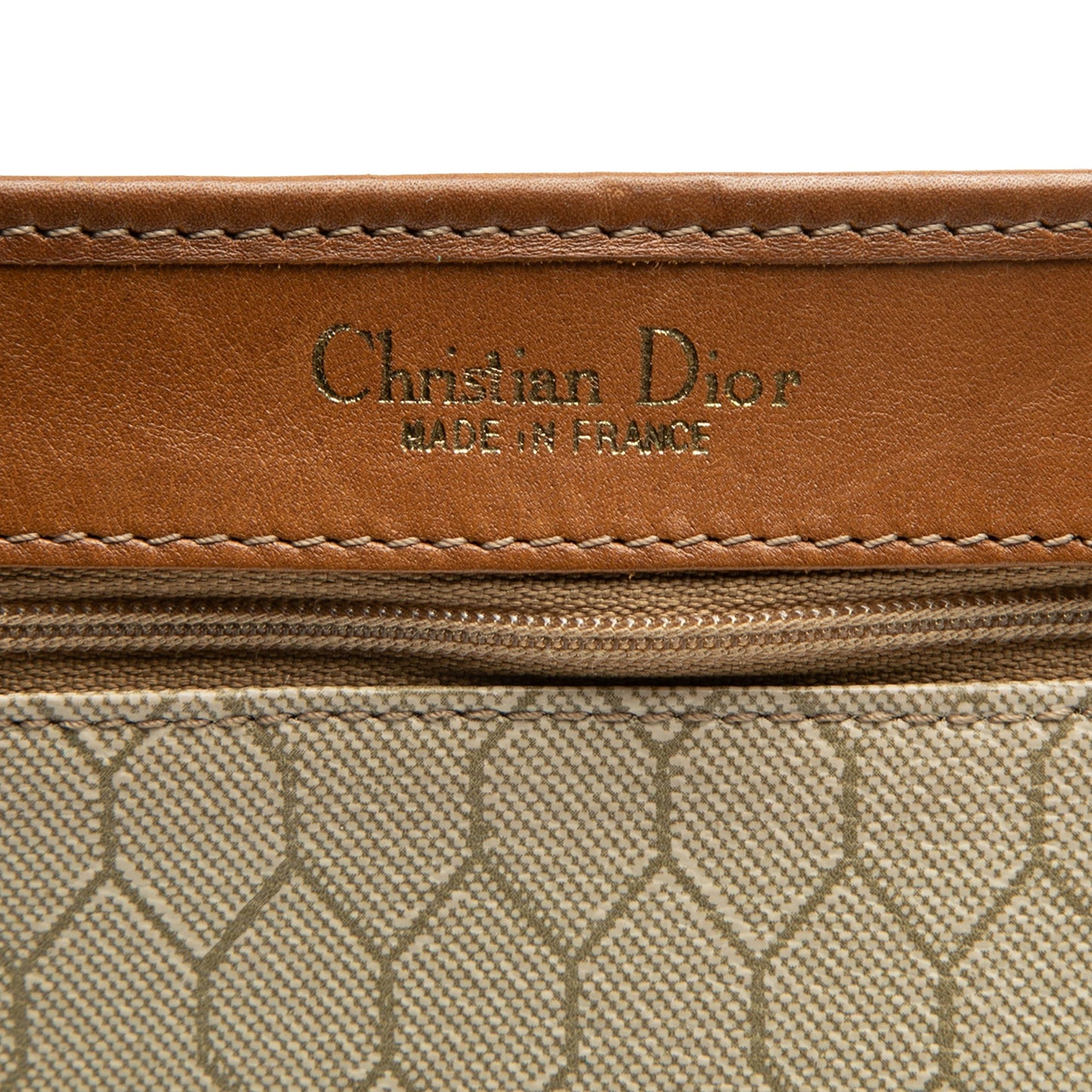 Honeycomb Coated Canvas Crossbody