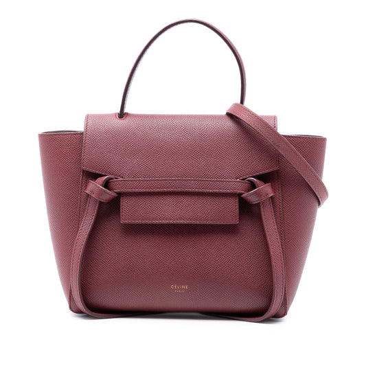 Celine Nano Grained Calfskin Belt Bag