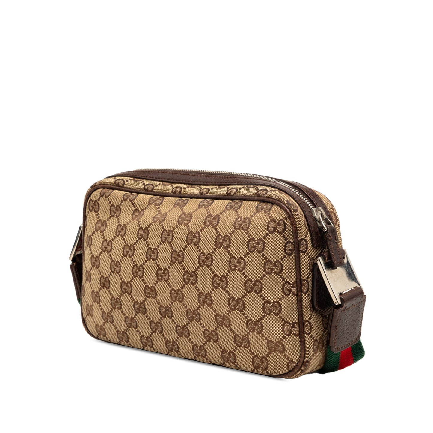 Gucci GG Canvas Web Pop Shoulder Bag