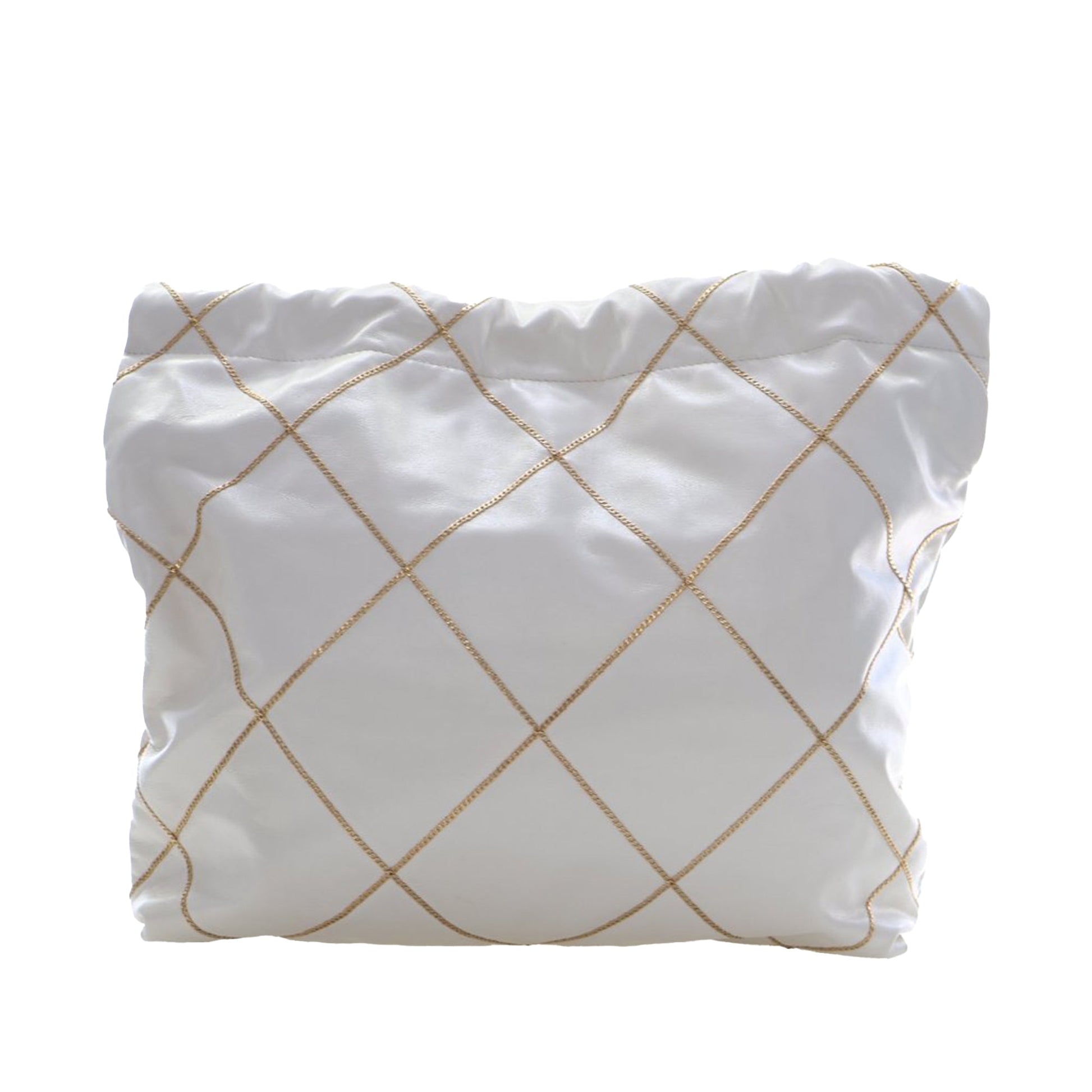 Small Quilted Shiny Calfskin Chain 22 Handbag