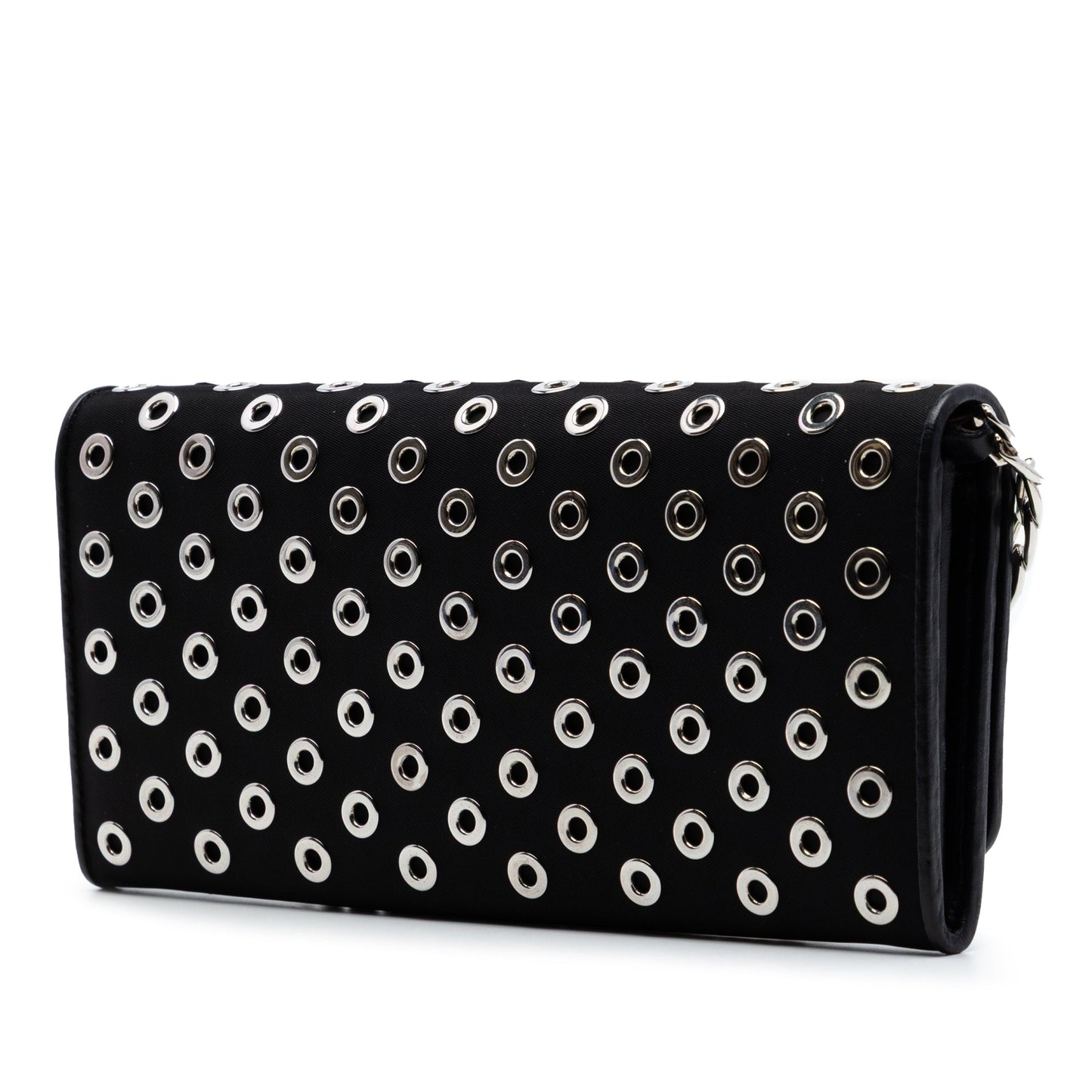 Prada Tessuto Grommet Wallet On Chain