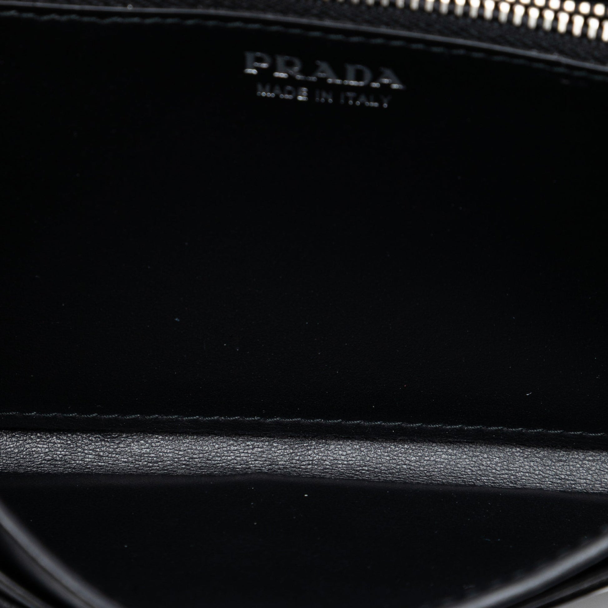 Prada Tessuto Grommet Wallet On Chain