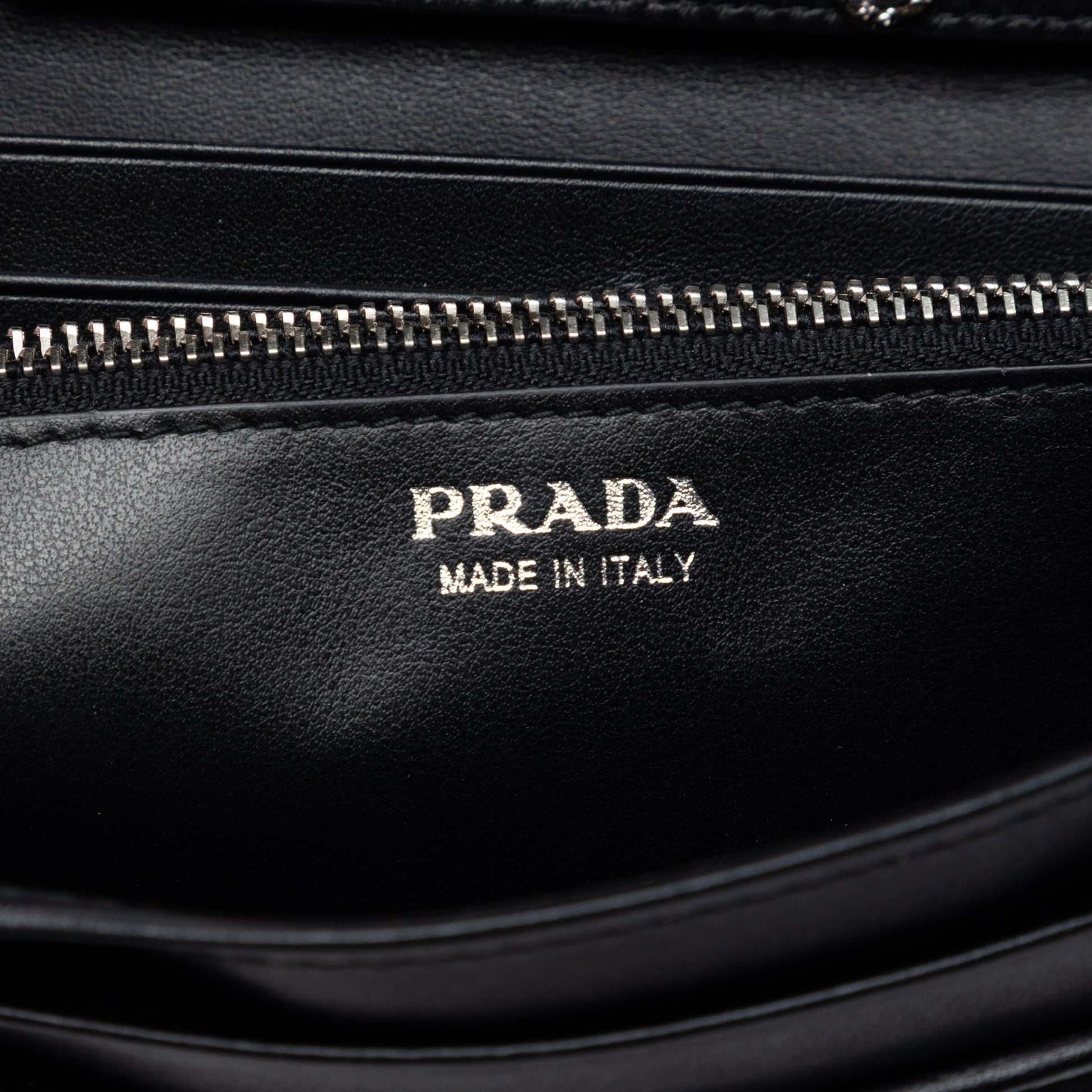 Prada Tessuto Grommet Wallet On Chain