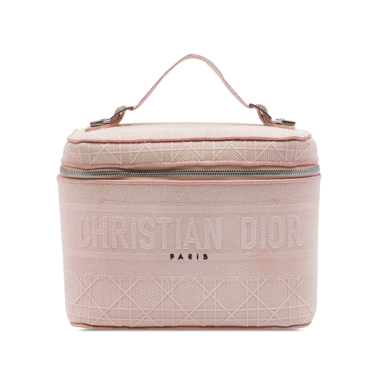 Dior Diortravel Canvas Cannage D Lite Vanity Case
