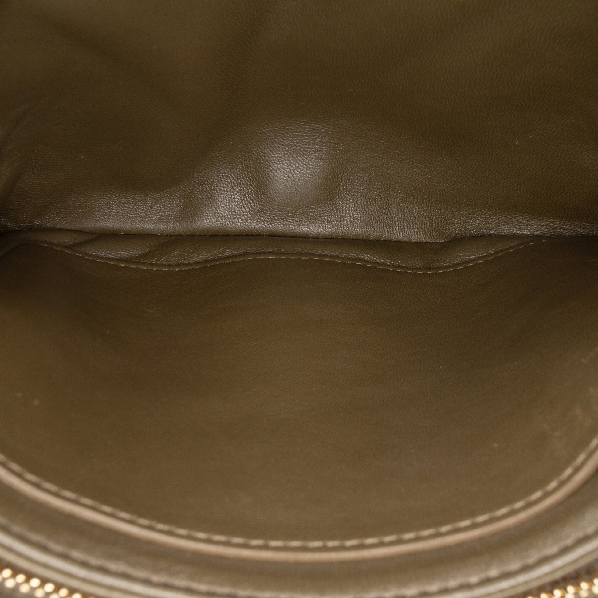 LOEWE Shiny Lambskin Goya Puffer Bag