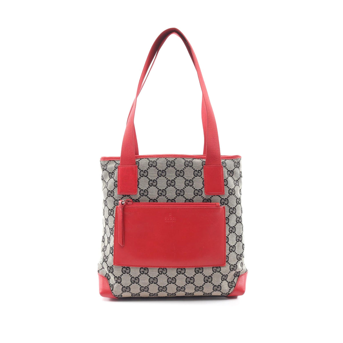 Gucci GG Canvas Shoulder Bag — Beige