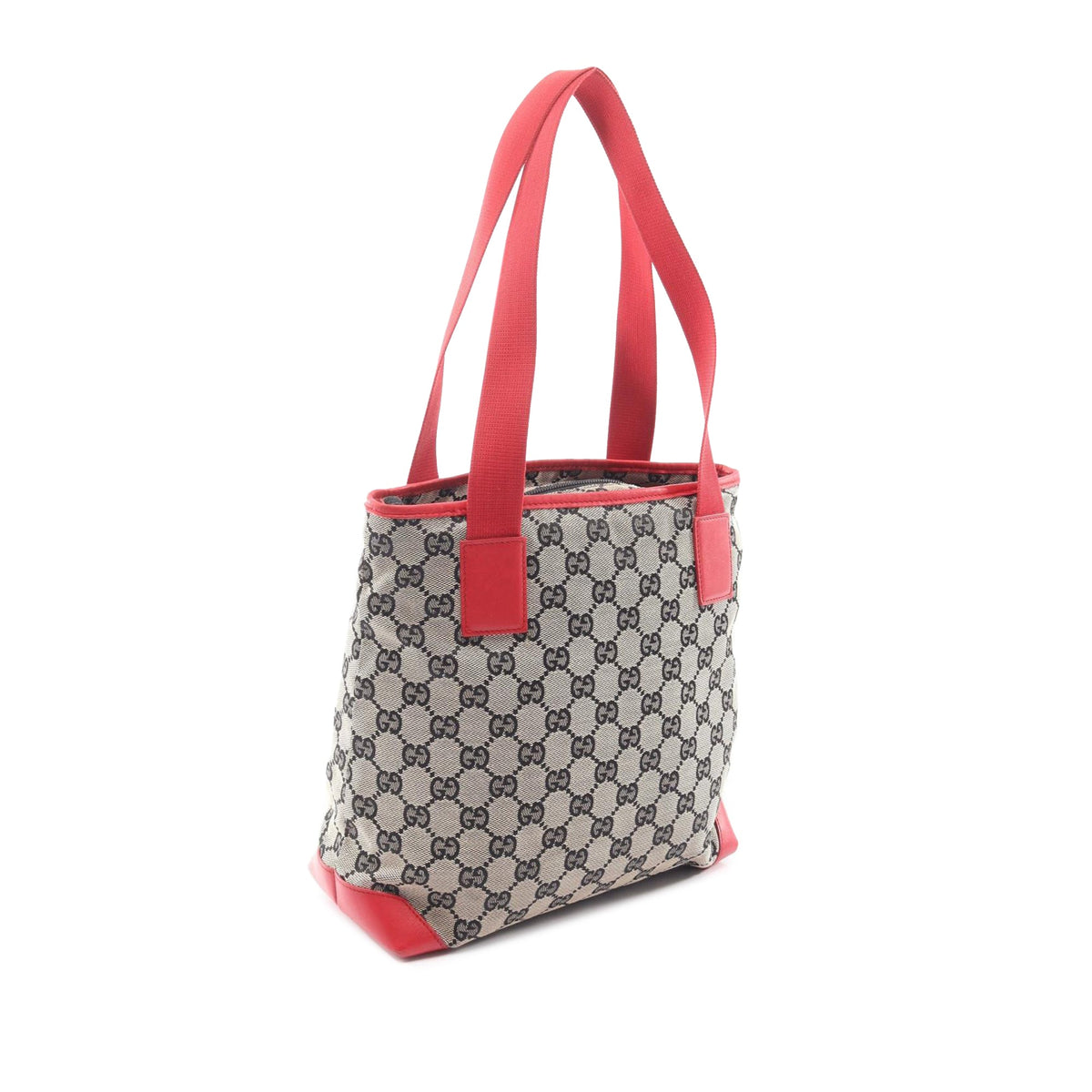 Gucci GG Canvas Shoulder Bag — Beige