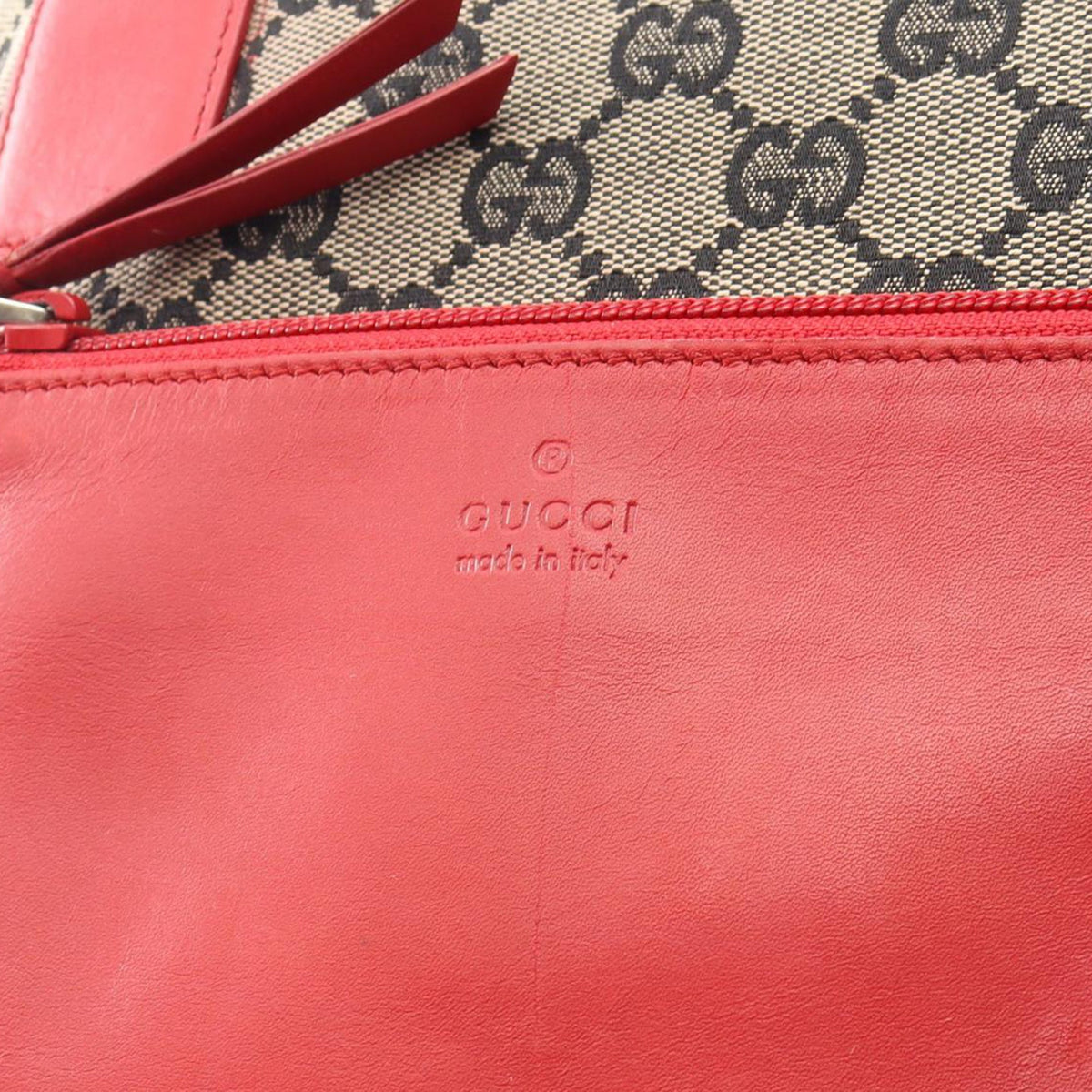 Gucci GG Canvas Shoulder Bag — Beige