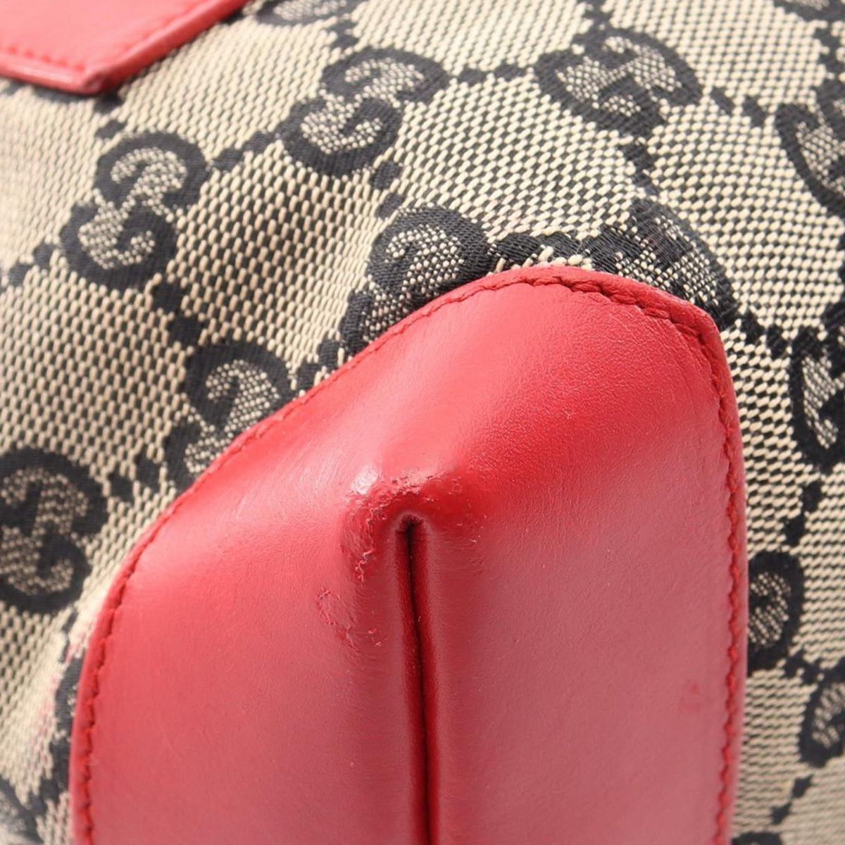 Gucci GG Canvas Shoulder Bag — Beige