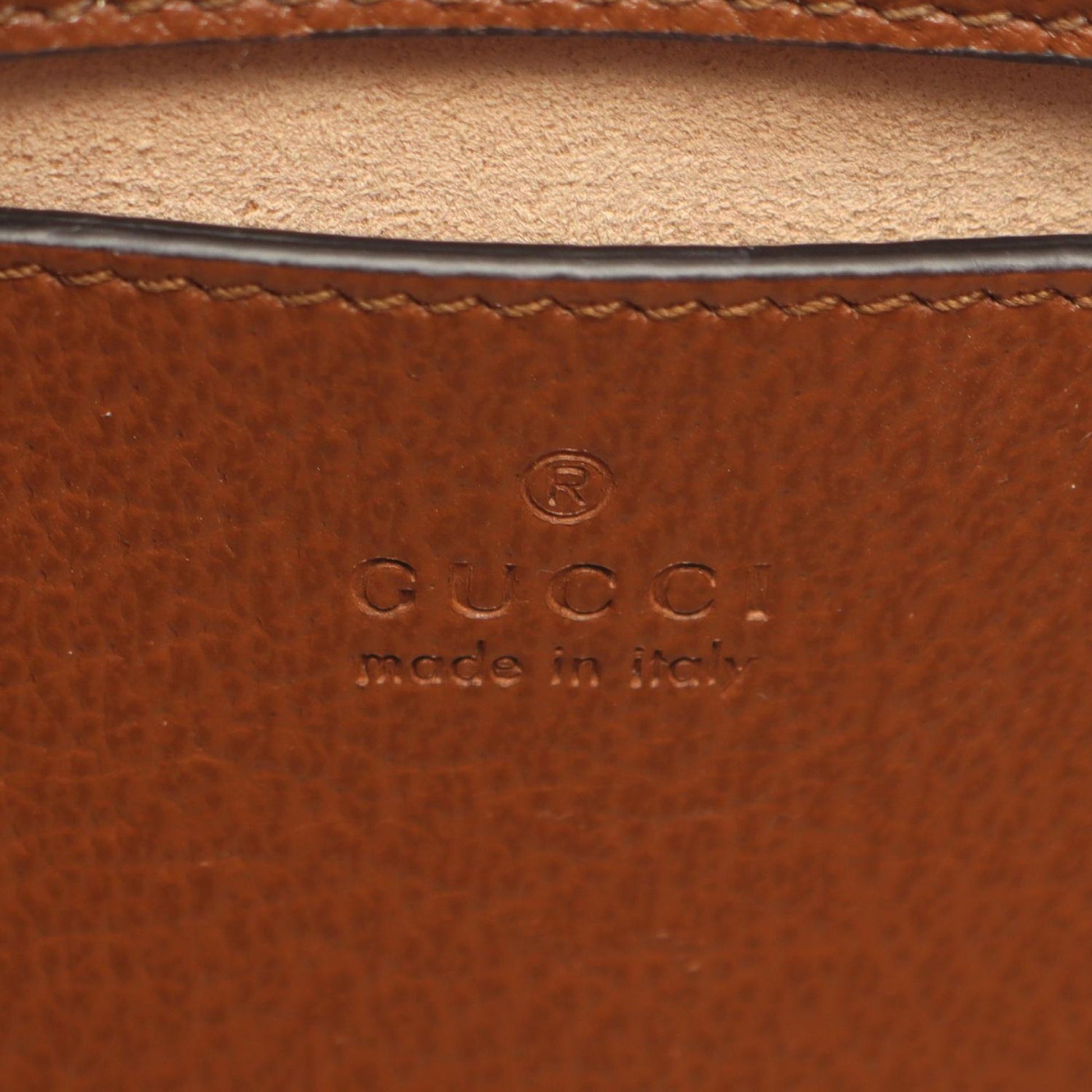 Gucci Small Calfskin Bamboo Diana Satchel