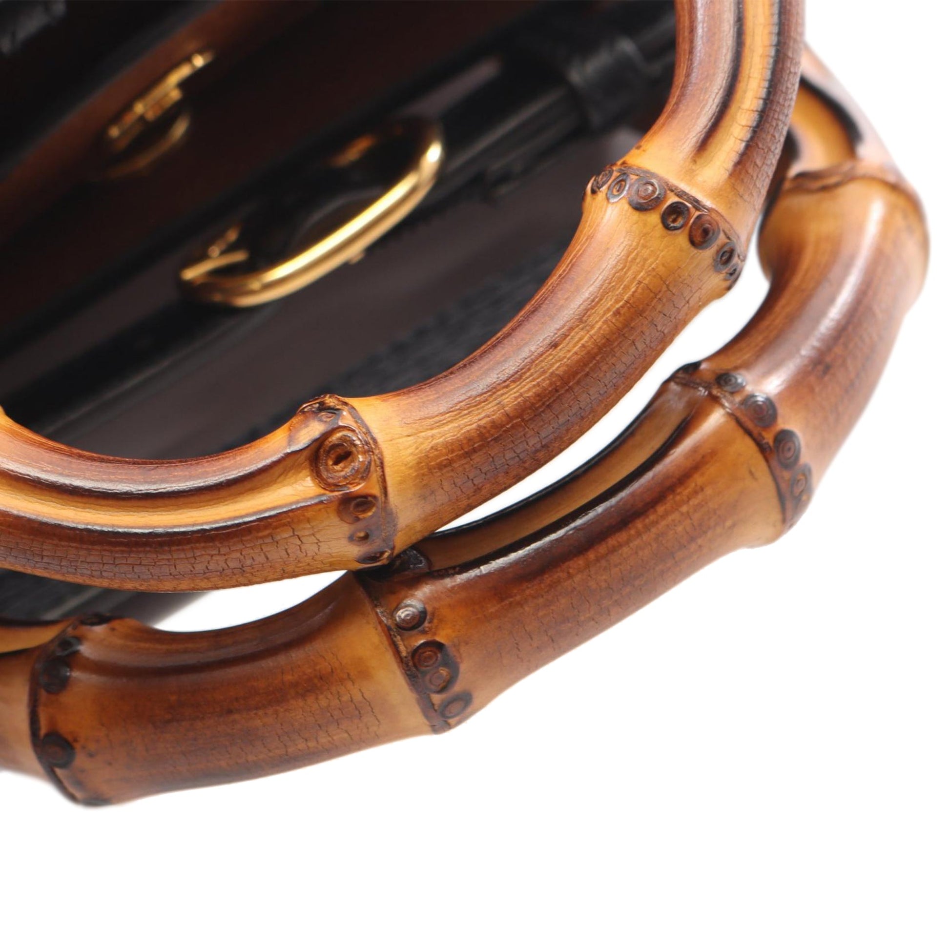Gucci Small Calfskin Bamboo Diana Satchel