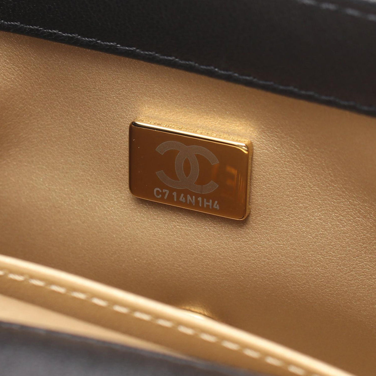 Chanel Mini Quilted Lambskin Pearl Strap Flap