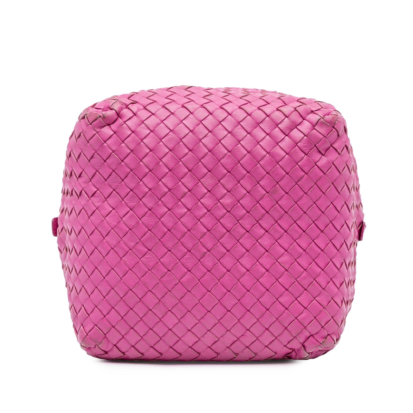 Bottega Veneta Nappa Intrecciato Cube Crossbody