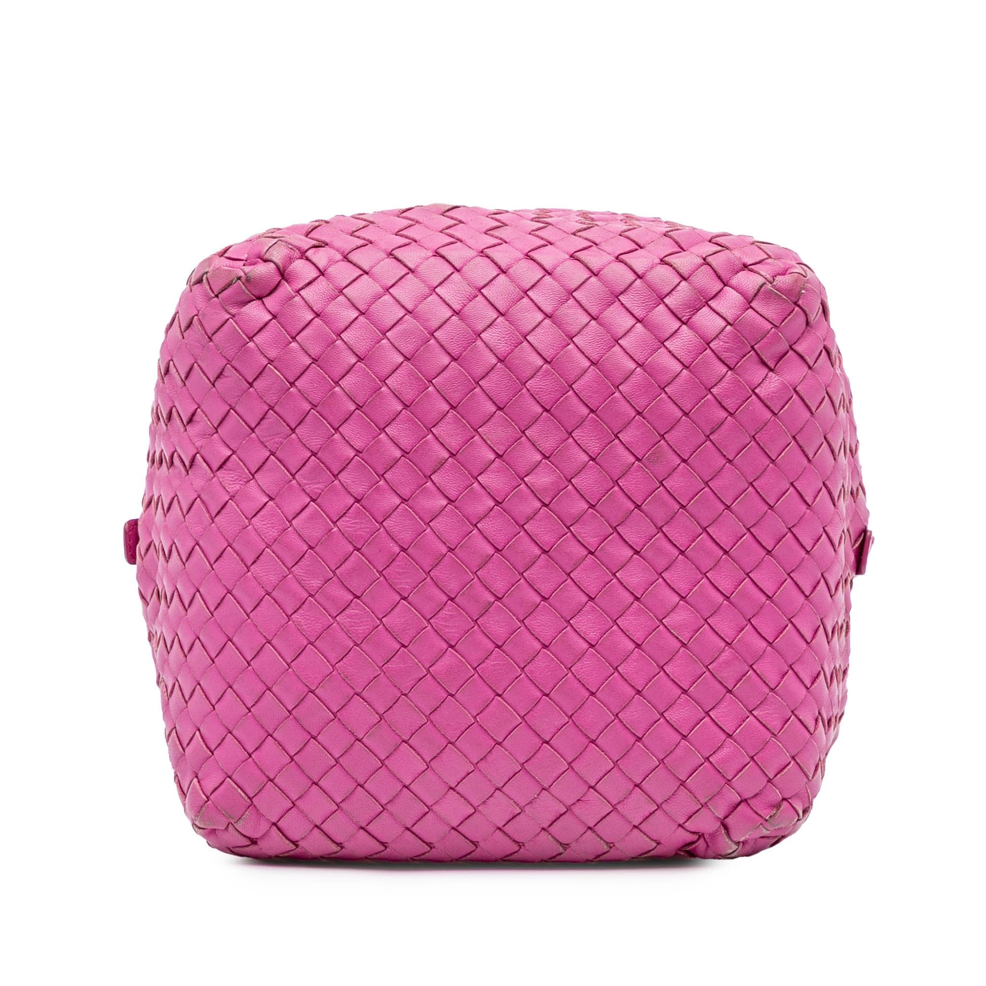 Bottega Veneta Nappa Intrecciato Cube Crossbody