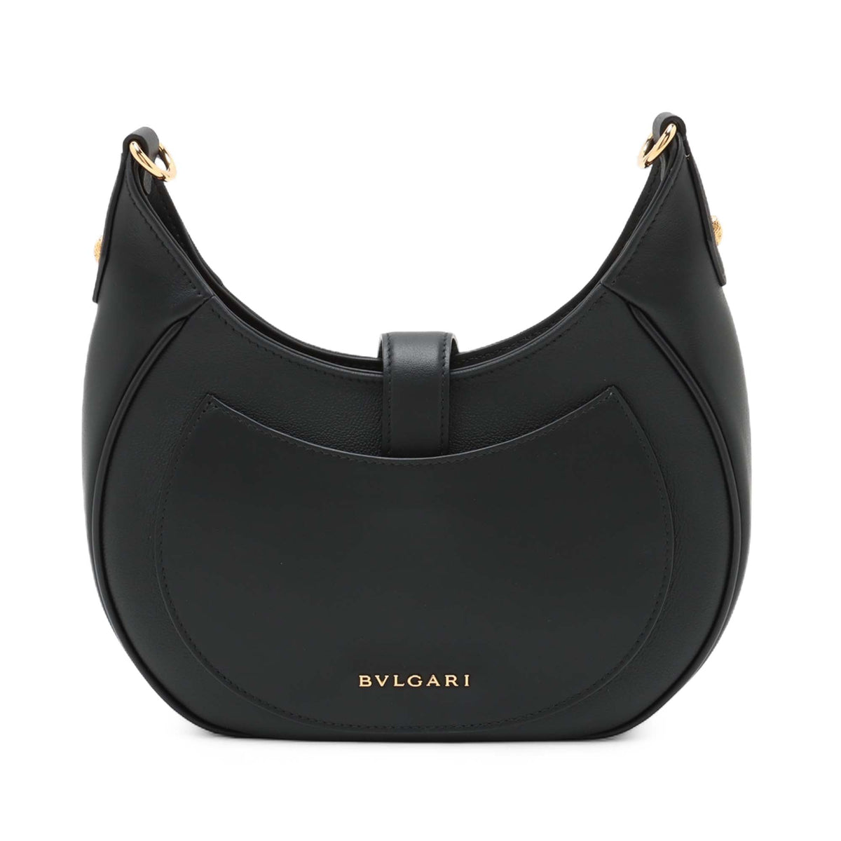 Bvlgari Medium Leather Serpenti Ellipse Satchel