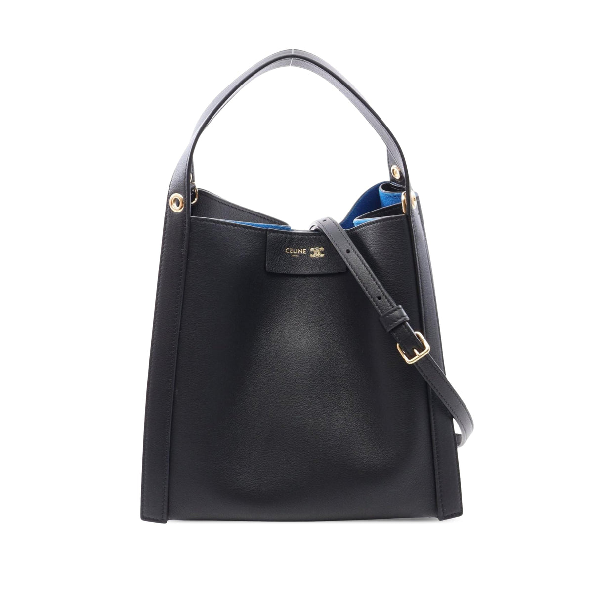 Celine Small Supple Calfskin Cube Satchel