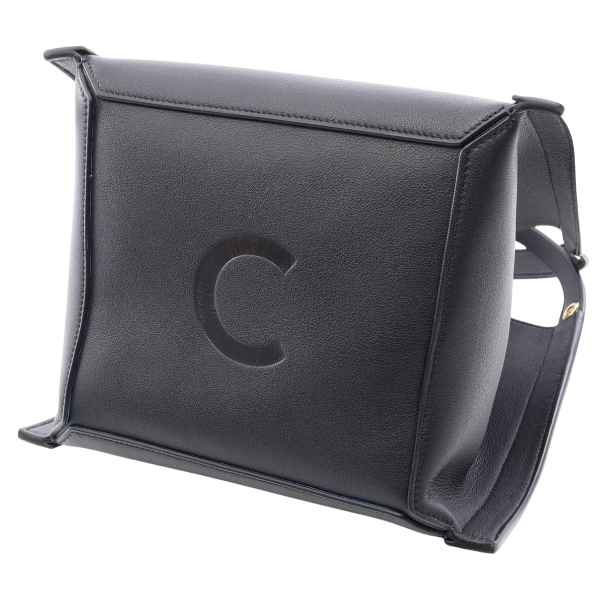 Celine Small Supple Calfskin Cube Satchel
