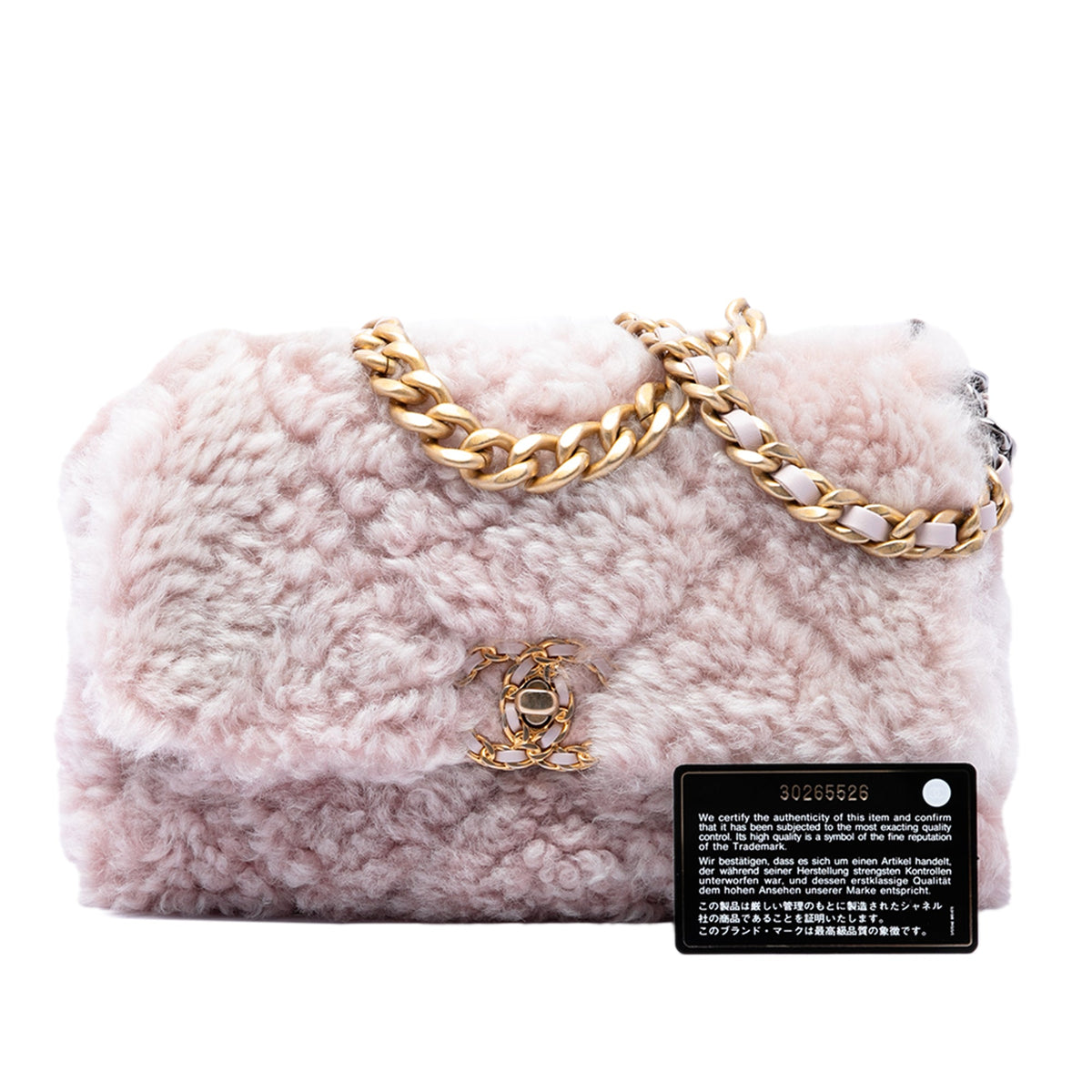 Chanel Medium Shearling 19 Flap
