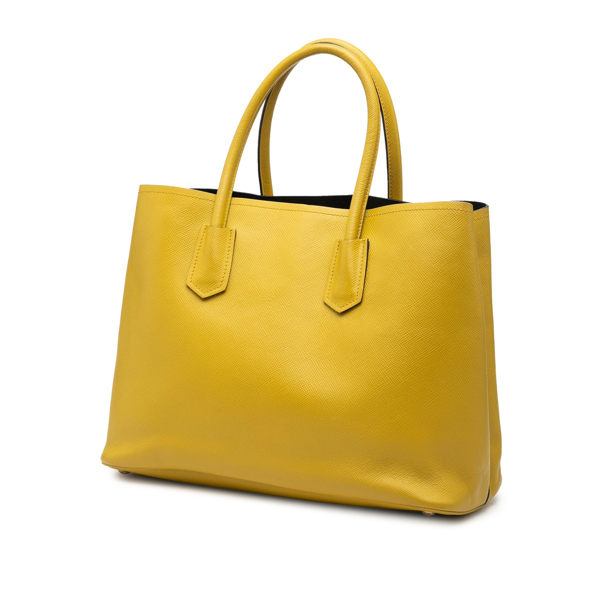 Prada Medium Saffiano Cuir Double Satchel