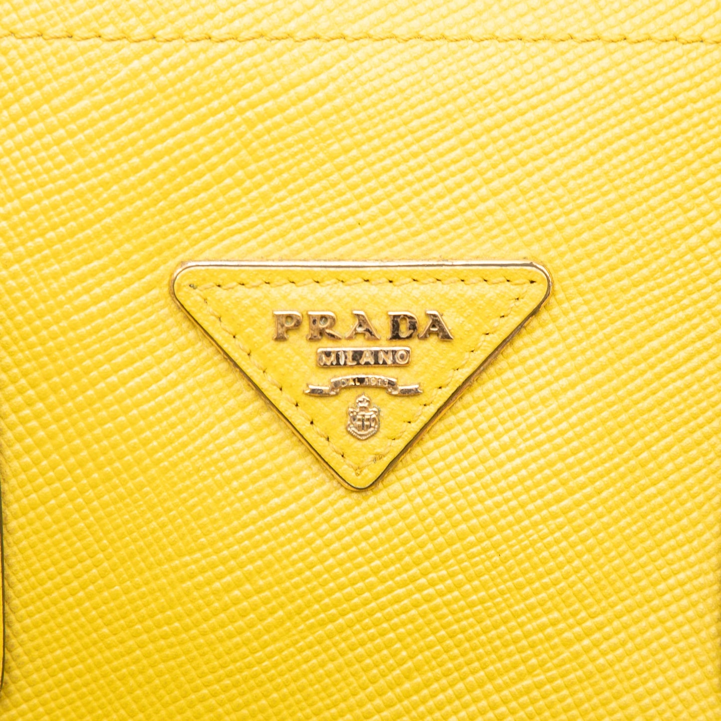 Prada Medium Saffiano Cuir Double Satchel