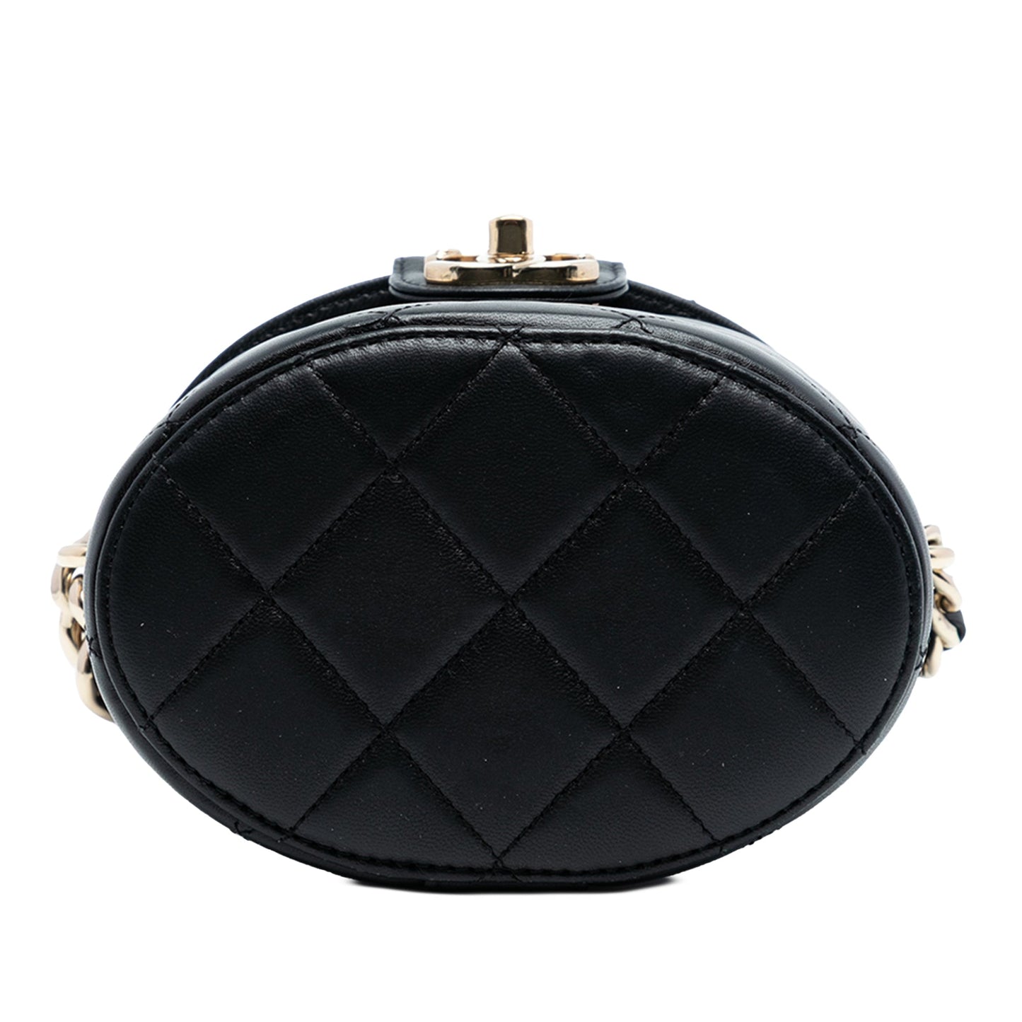 Chanel Mini Quilted Lambskin Elegant Chain Vanity Case
