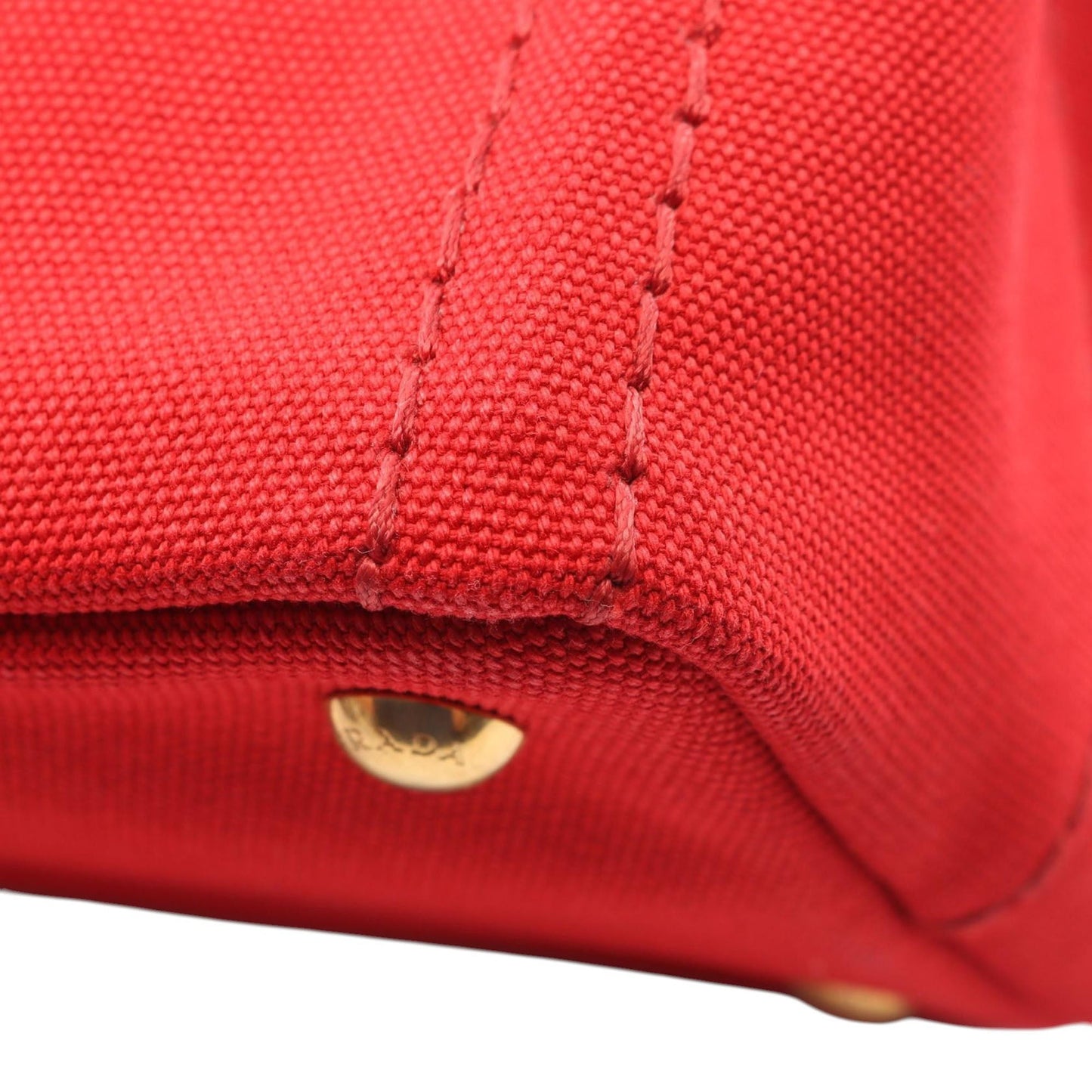 Prada Small Canvas Canapa Logo Tote