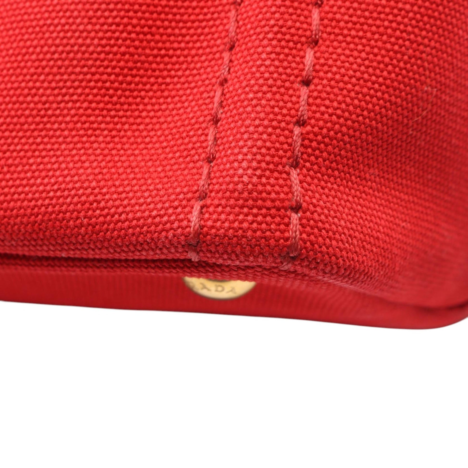 Prada Small Canvas Canapa Logo Tote