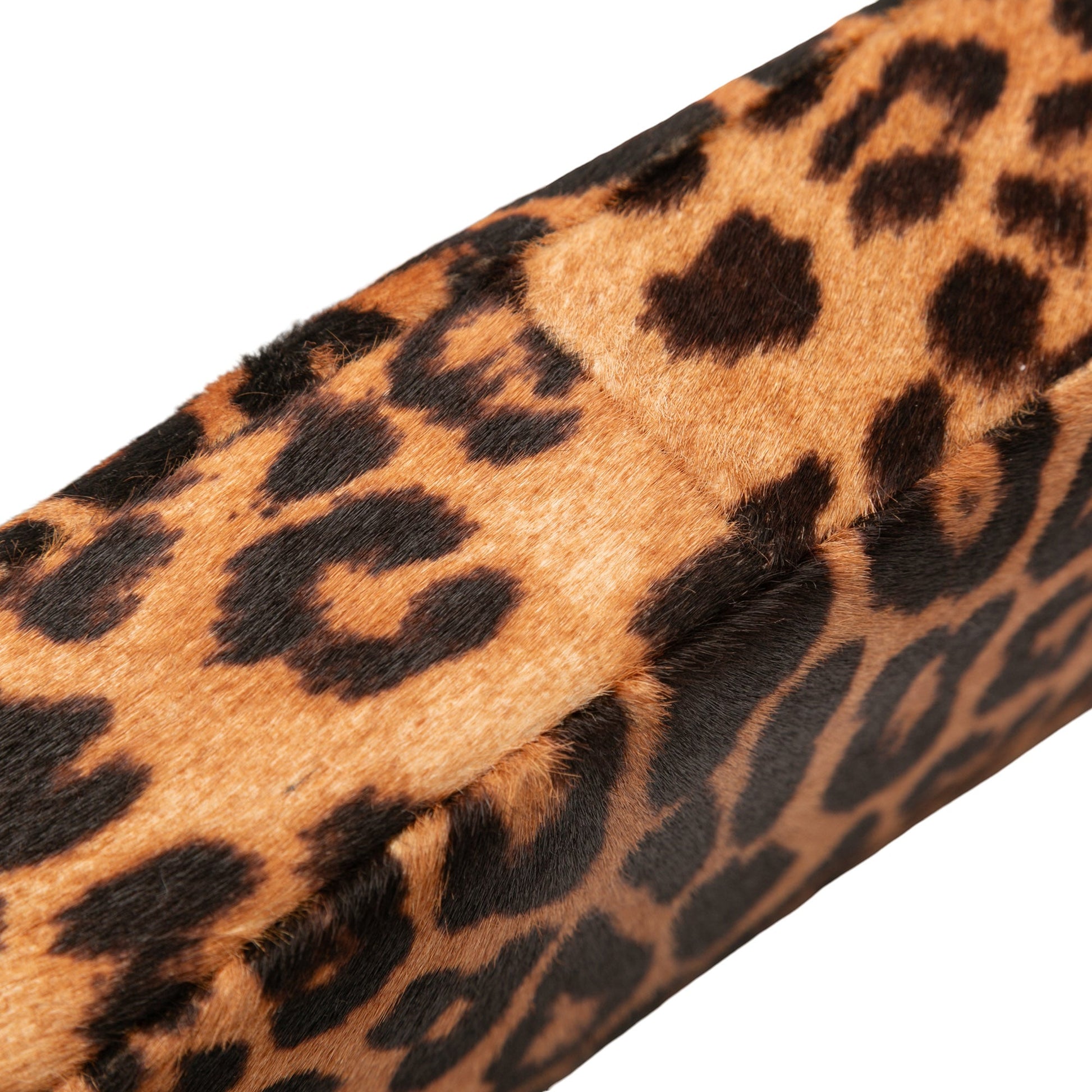 Dior Leopard Print Pony Hair Miss Dior Chain Flap