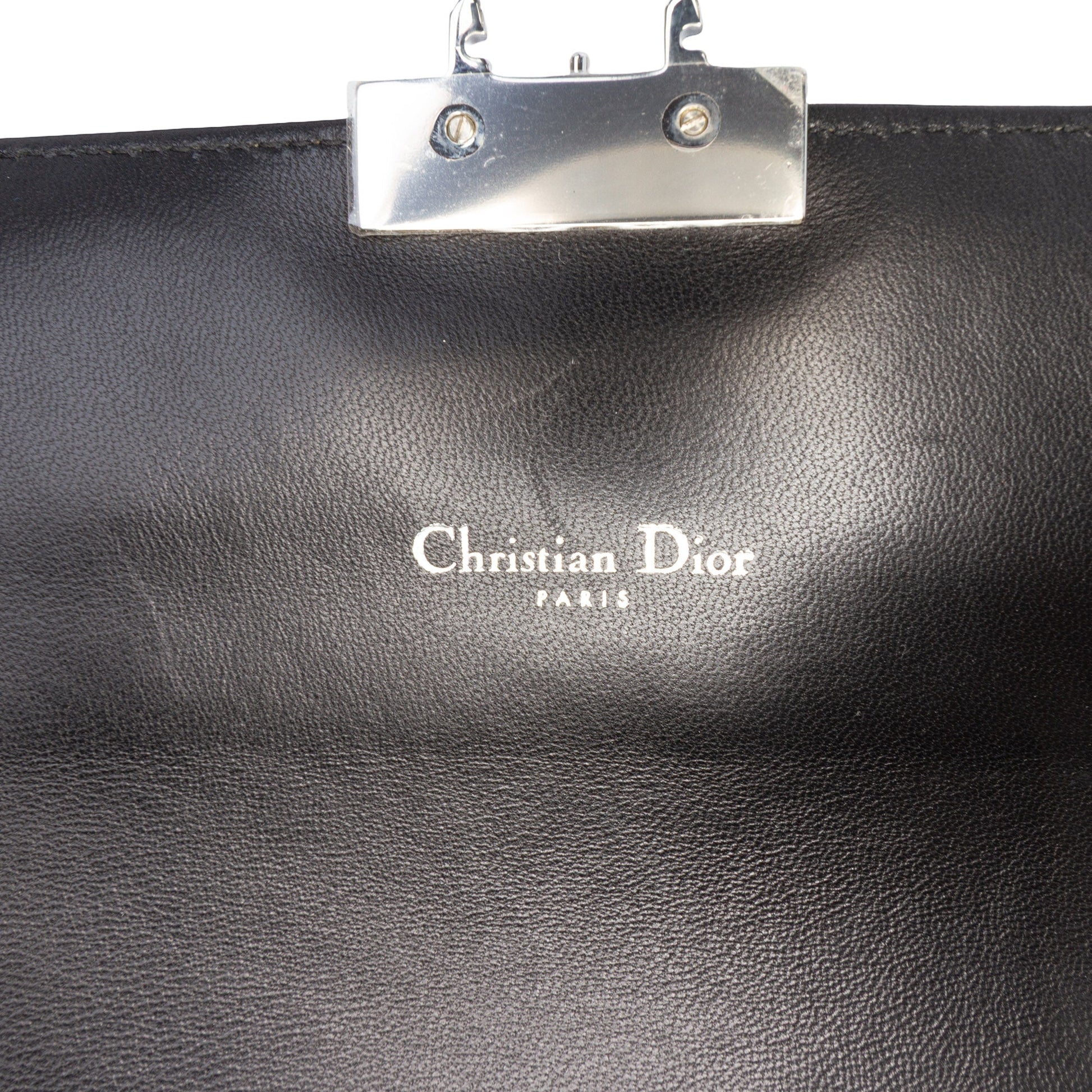 Dior Leopard Print Pony Hair Miss Dior Chain Flap