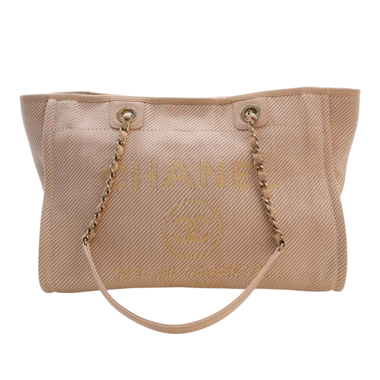 Chanel Small Mixed Fibers Deauville Tote