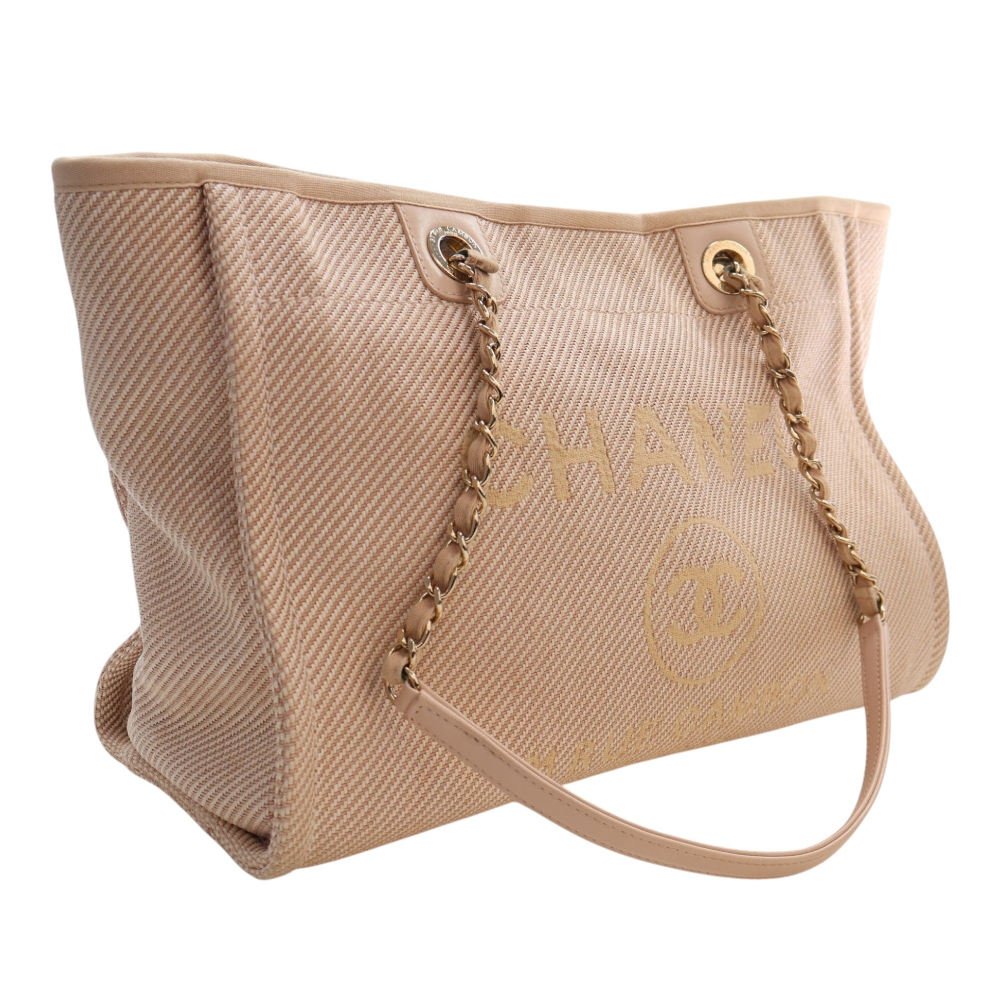 Chanel Small Mixed Fibers Deauville Tote