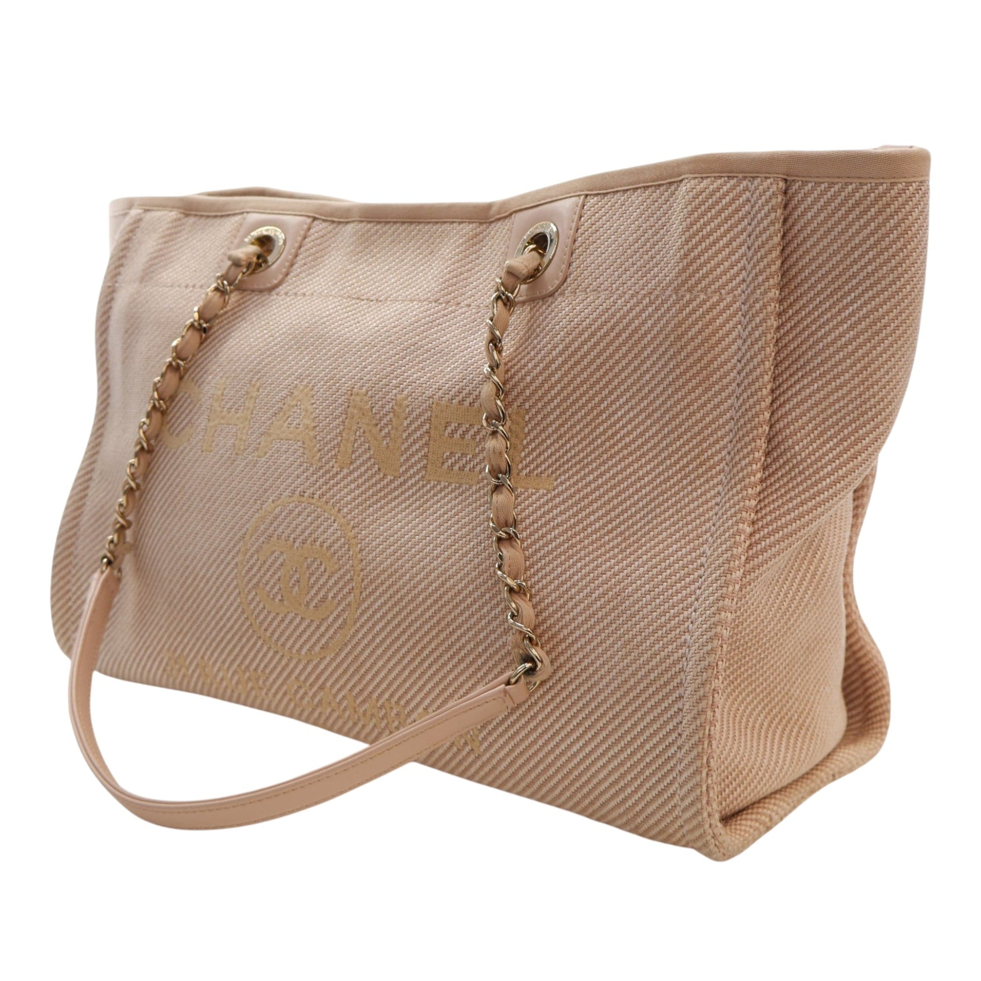 Chanel Small Mixed Fibers Deauville Tote