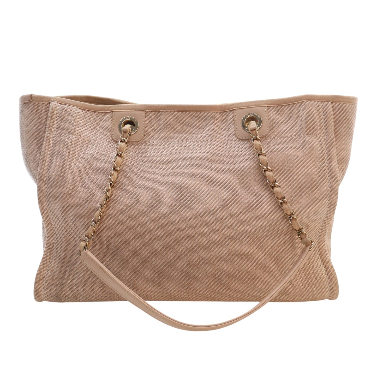Chanel Small Mixed Fibers Deauville Tote