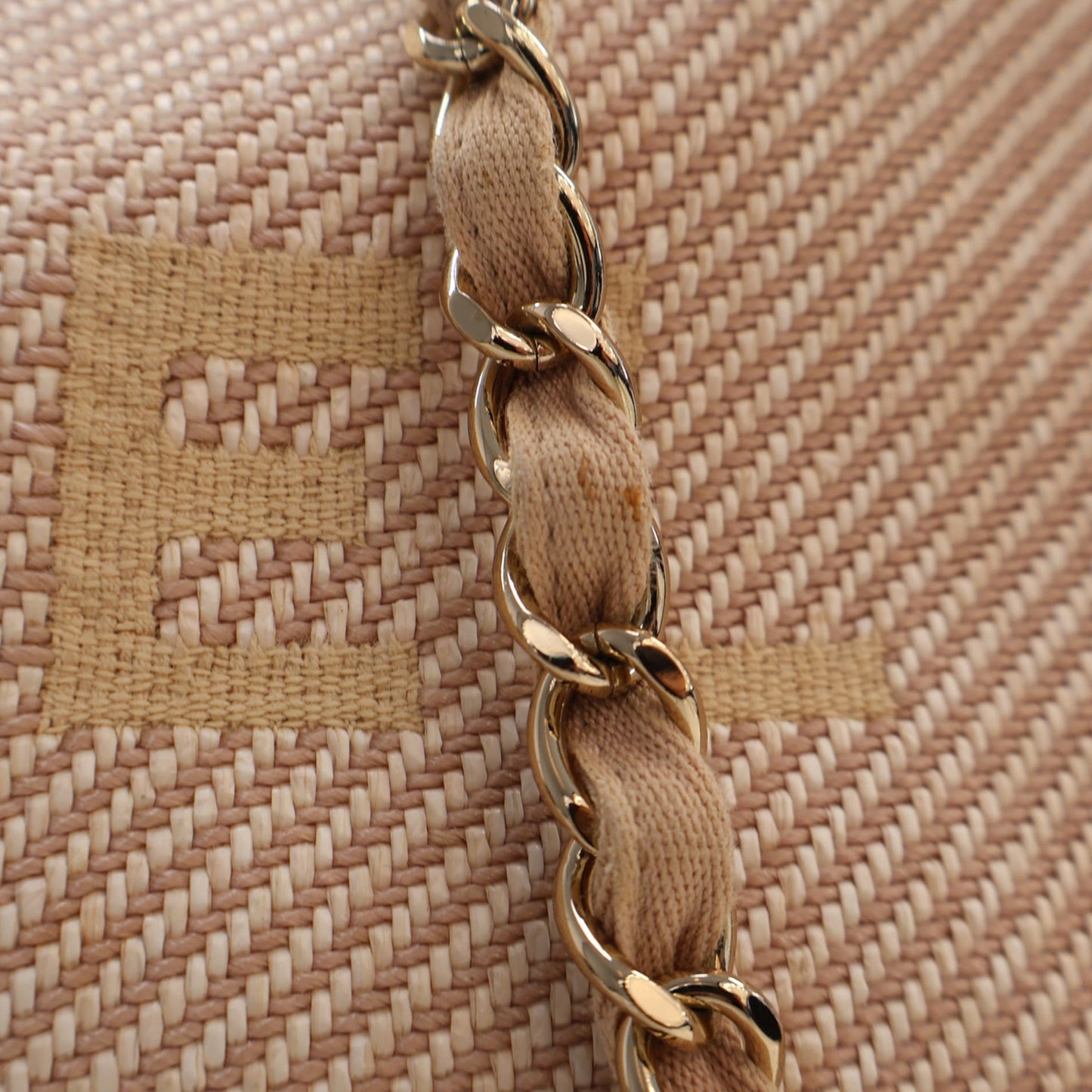 Chanel Small Mixed Fibers Deauville Tote