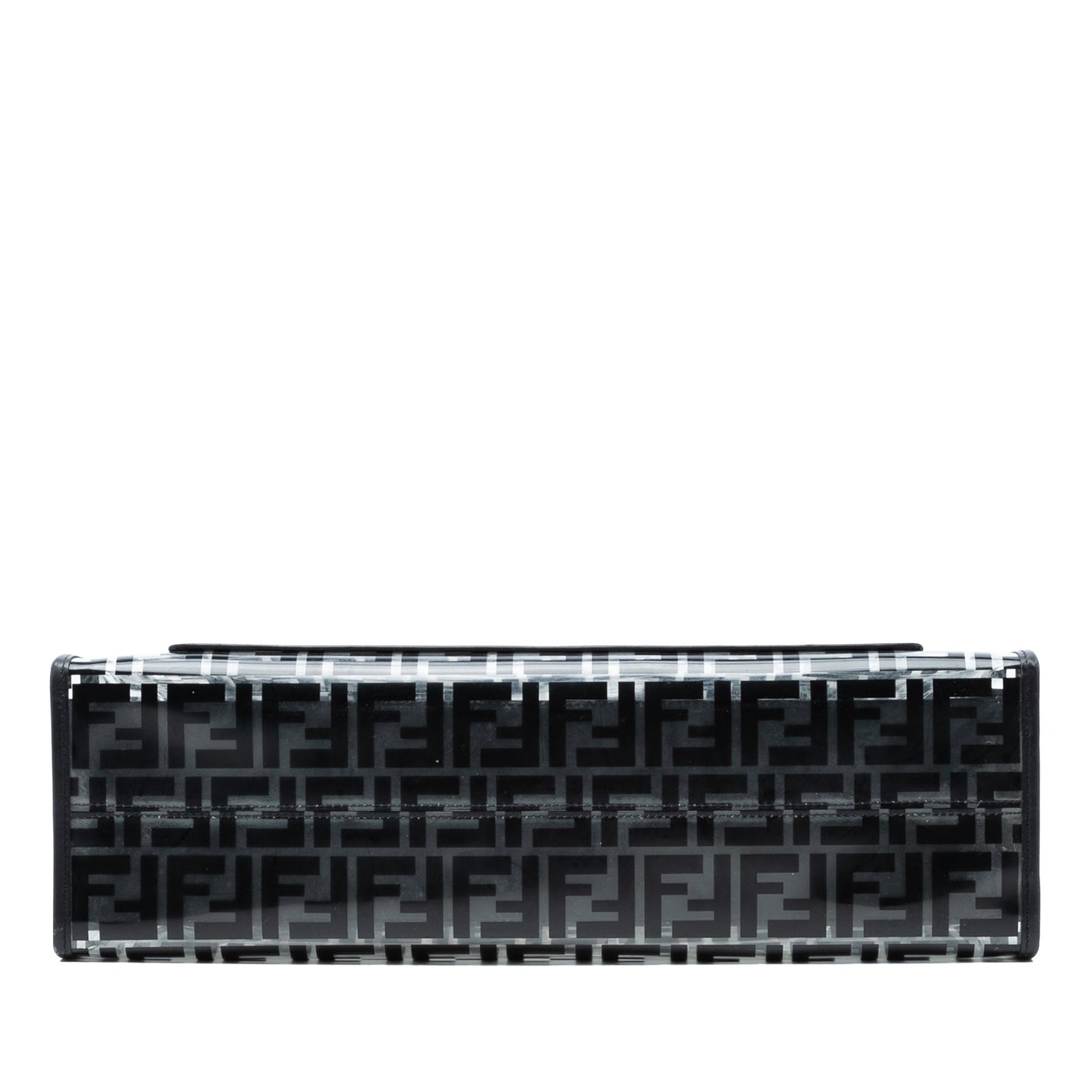 Fendi Medium FF PVC and Vitello Century Runaway Shopper Tote