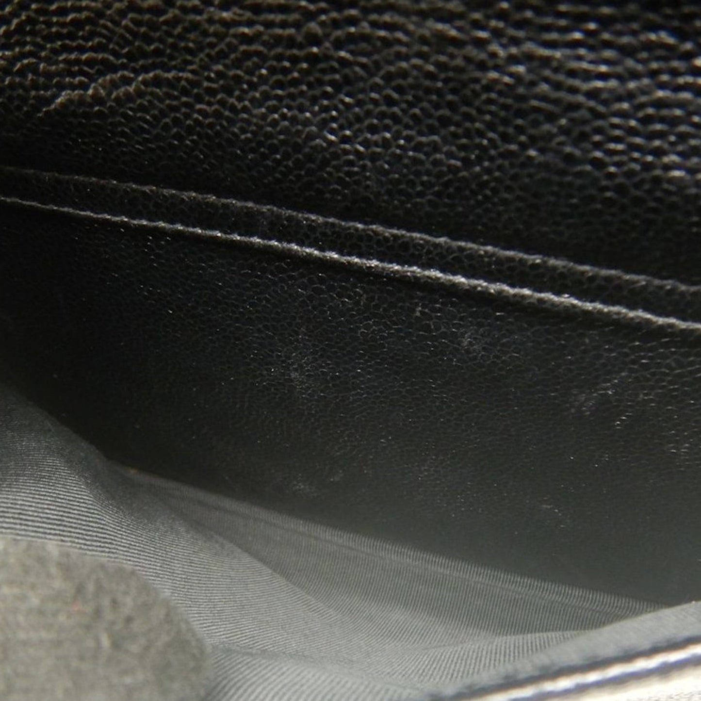 Chanel CC Caviar Front Pocket Chain Tote