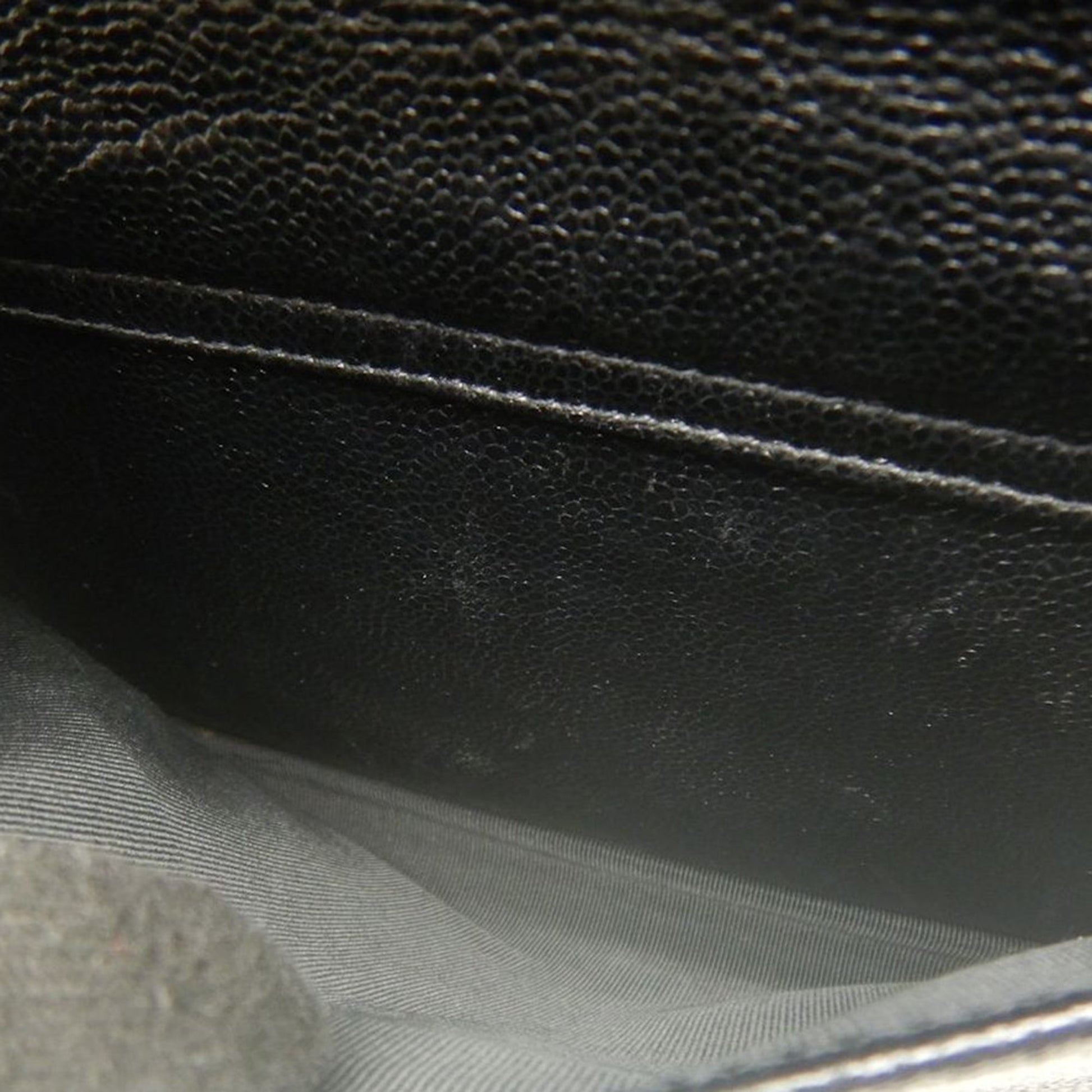 Chanel CC Caviar Front Pocket Chain Tote