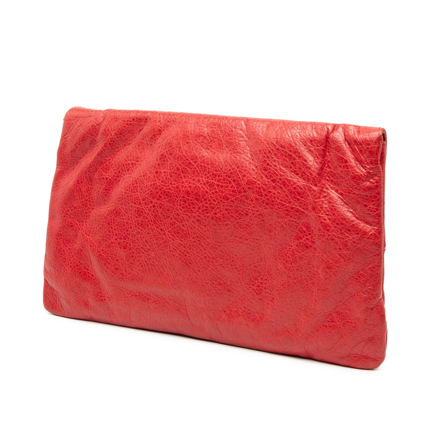 Balenciaga Lambskin Motocross Classic City Clutch