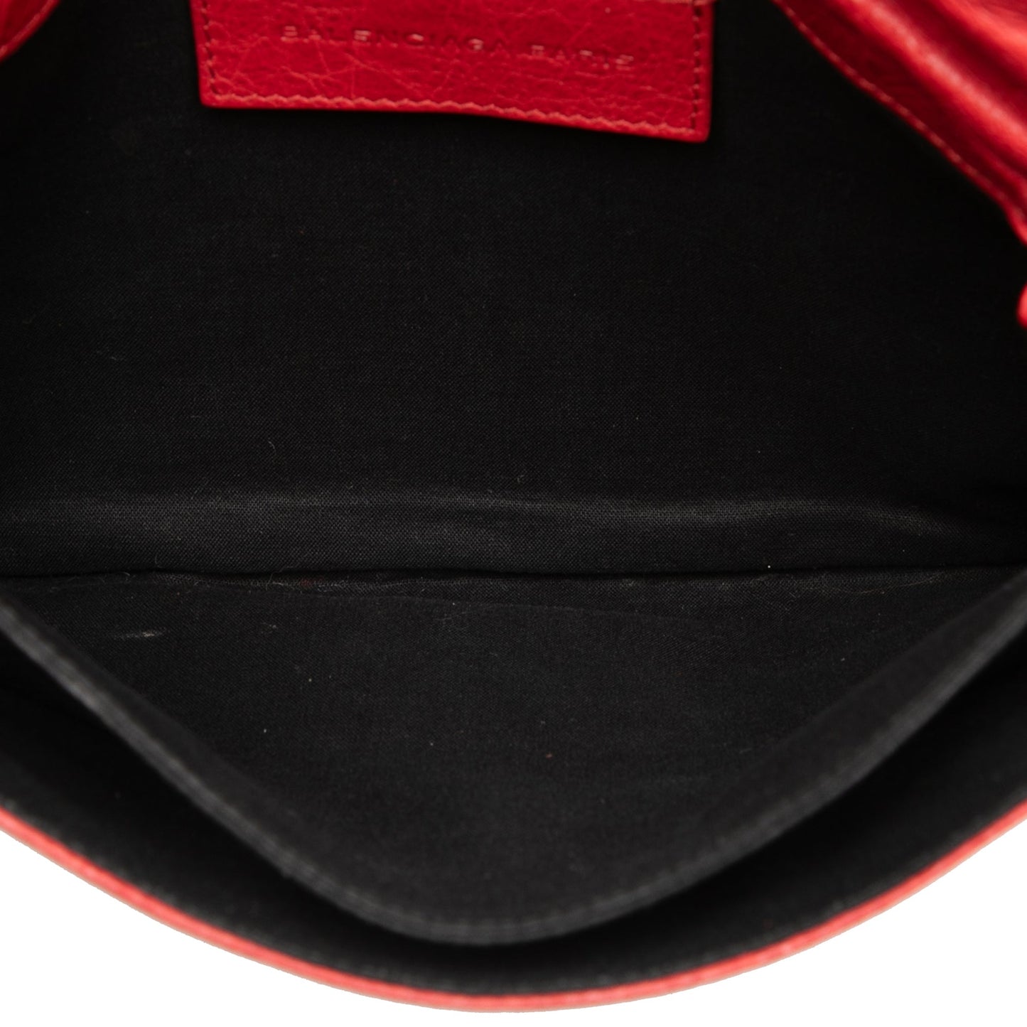 Balenciaga Lambskin Motocross Classic City Clutch