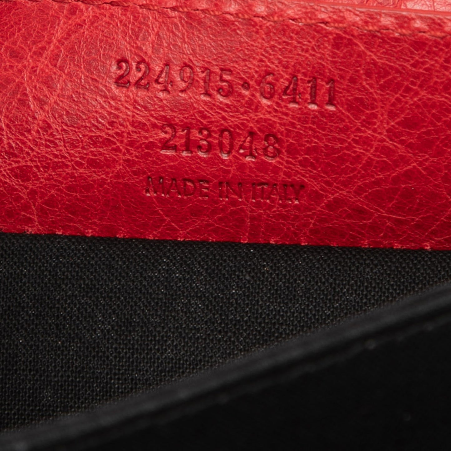 Balenciaga Lambskin Motocross Classic City Clutch