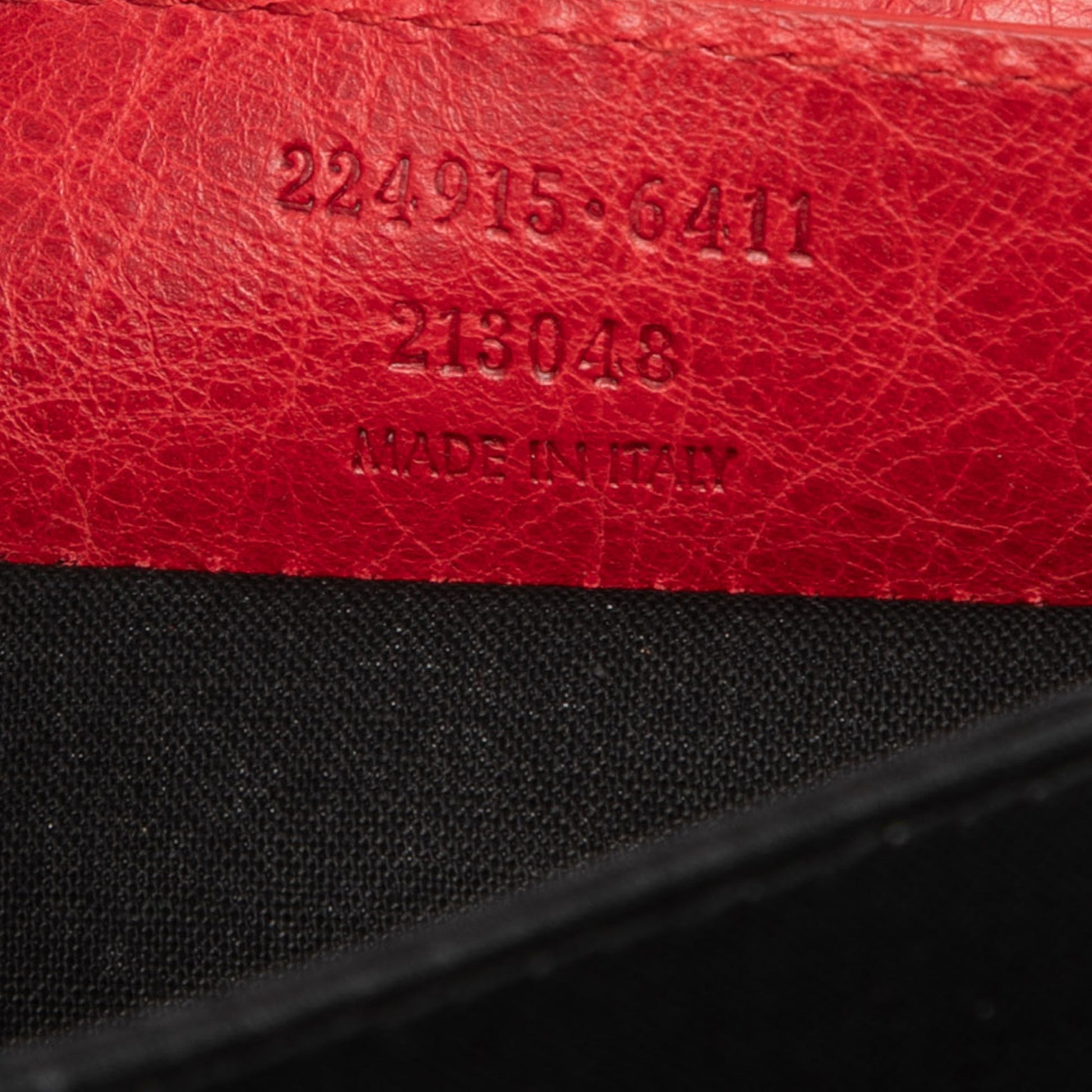 Balenciaga Lambskin Motocross Classic City Clutch