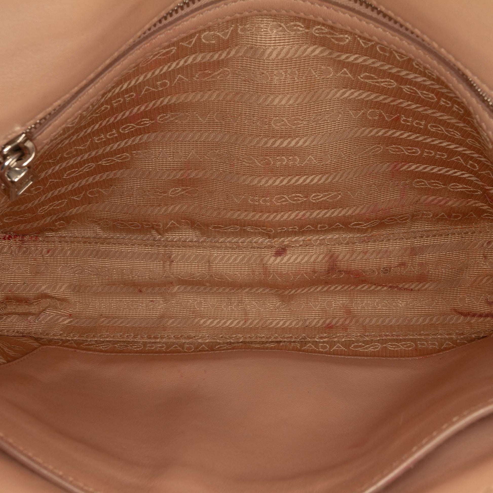 Prada Medium Soft Calf Impunture Diagramme Bag